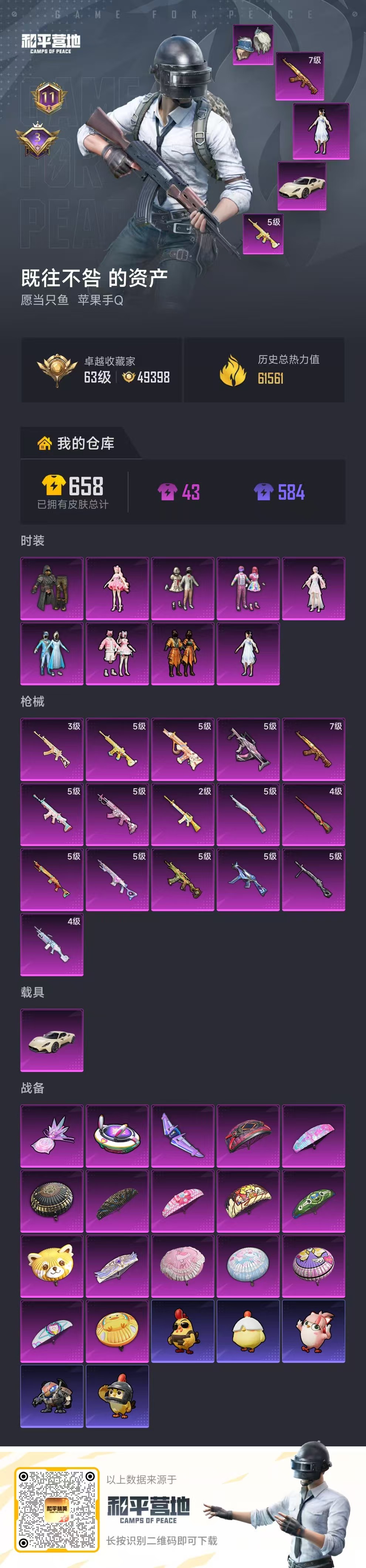 HPCMW4132091和平精英账号详情图2