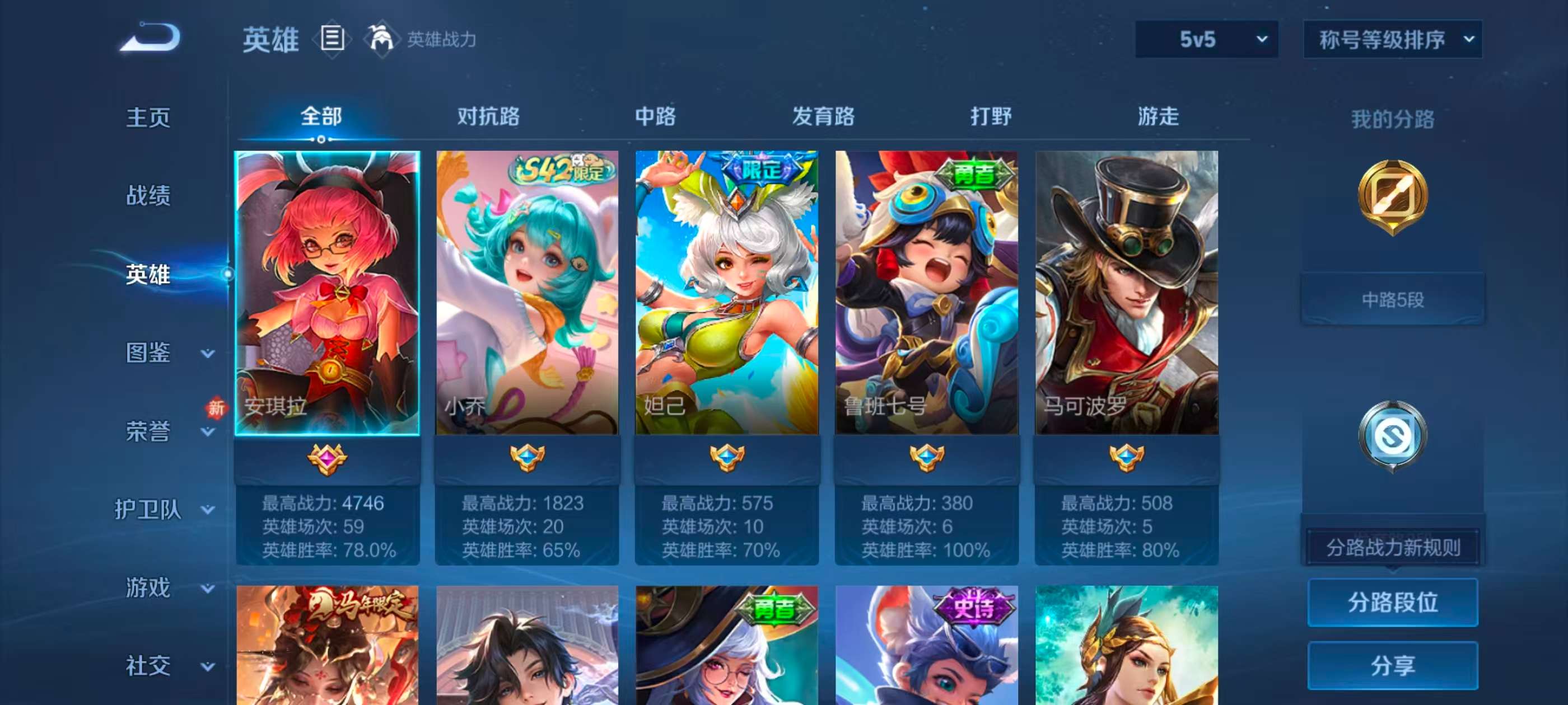 WZCMW4241586王者荣耀账号详情图6