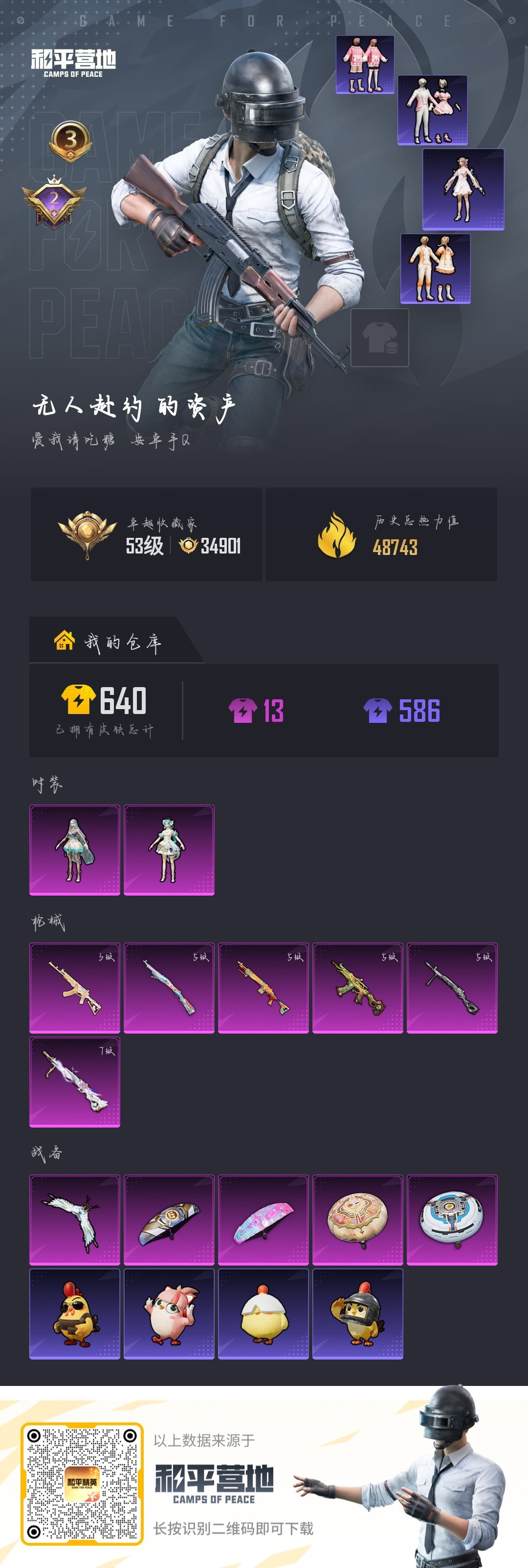 HPCMW4131749和平精英账号详情图2