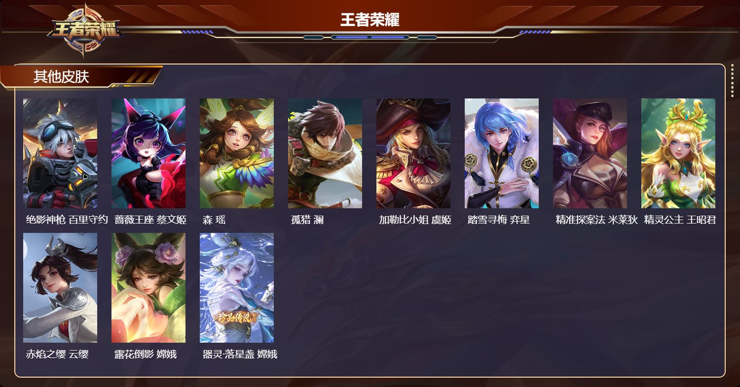 WZCMW4241744王者荣耀账号详情图10 WZCMW4241744王者荣耀账号详情图10