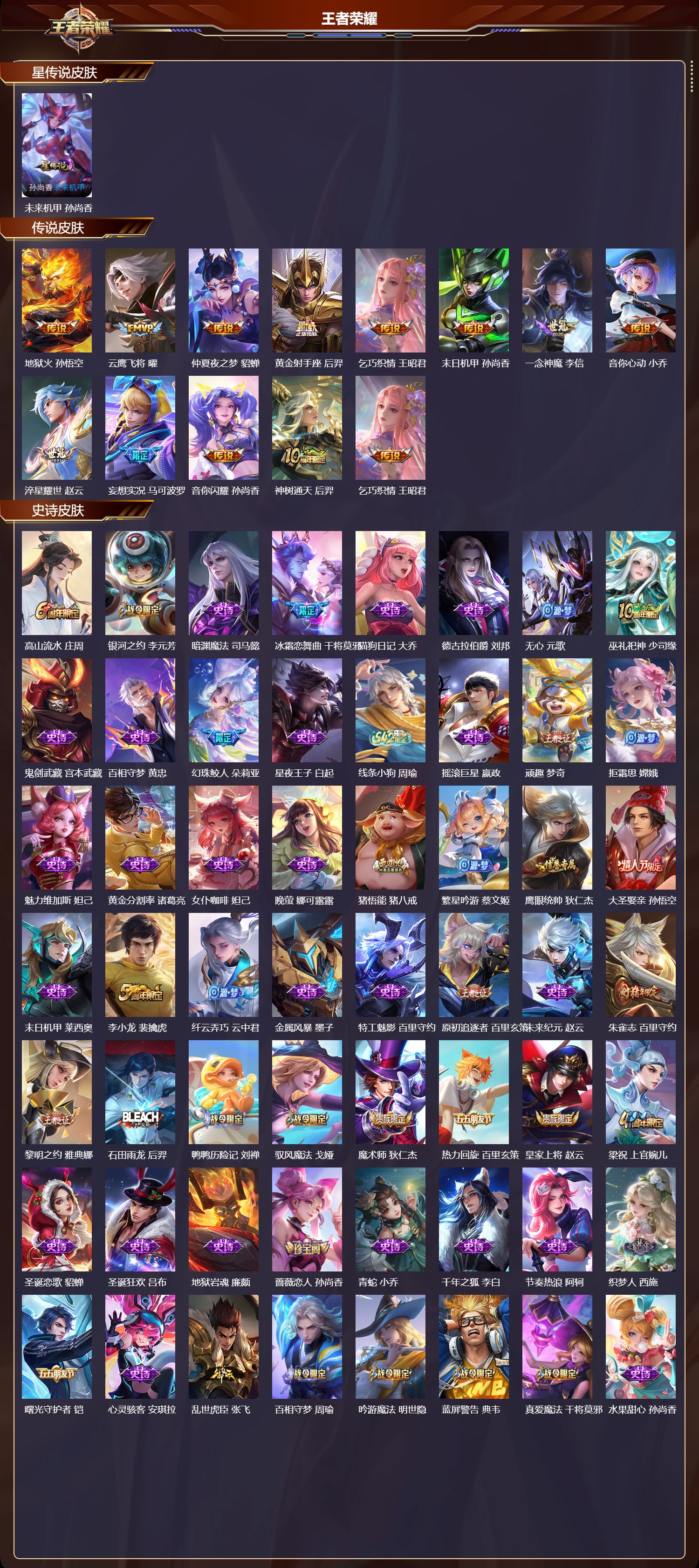 WZQM4235639王者荣耀账号详情图2