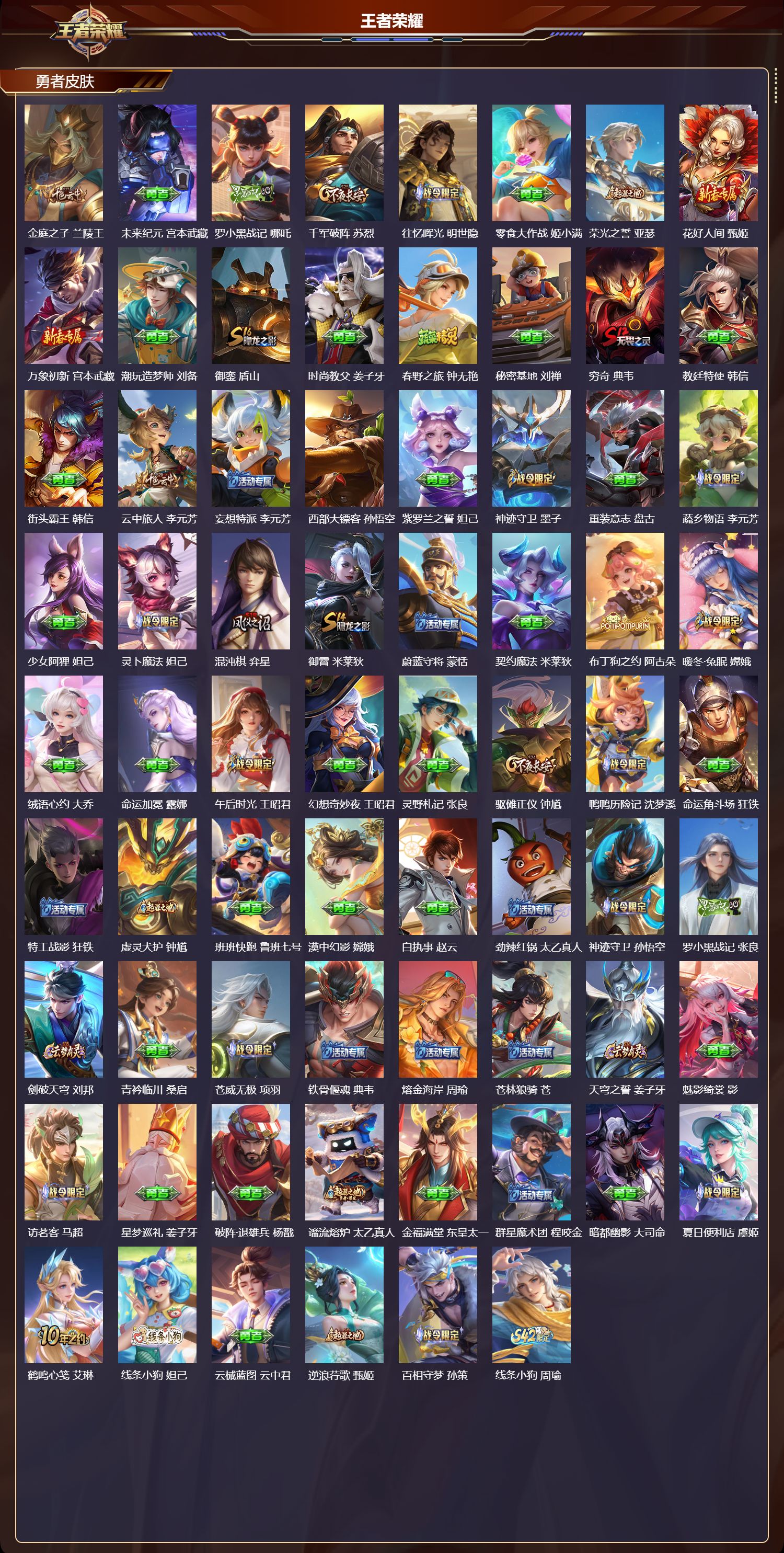 WZQM4235853王者荣耀账号详情图6