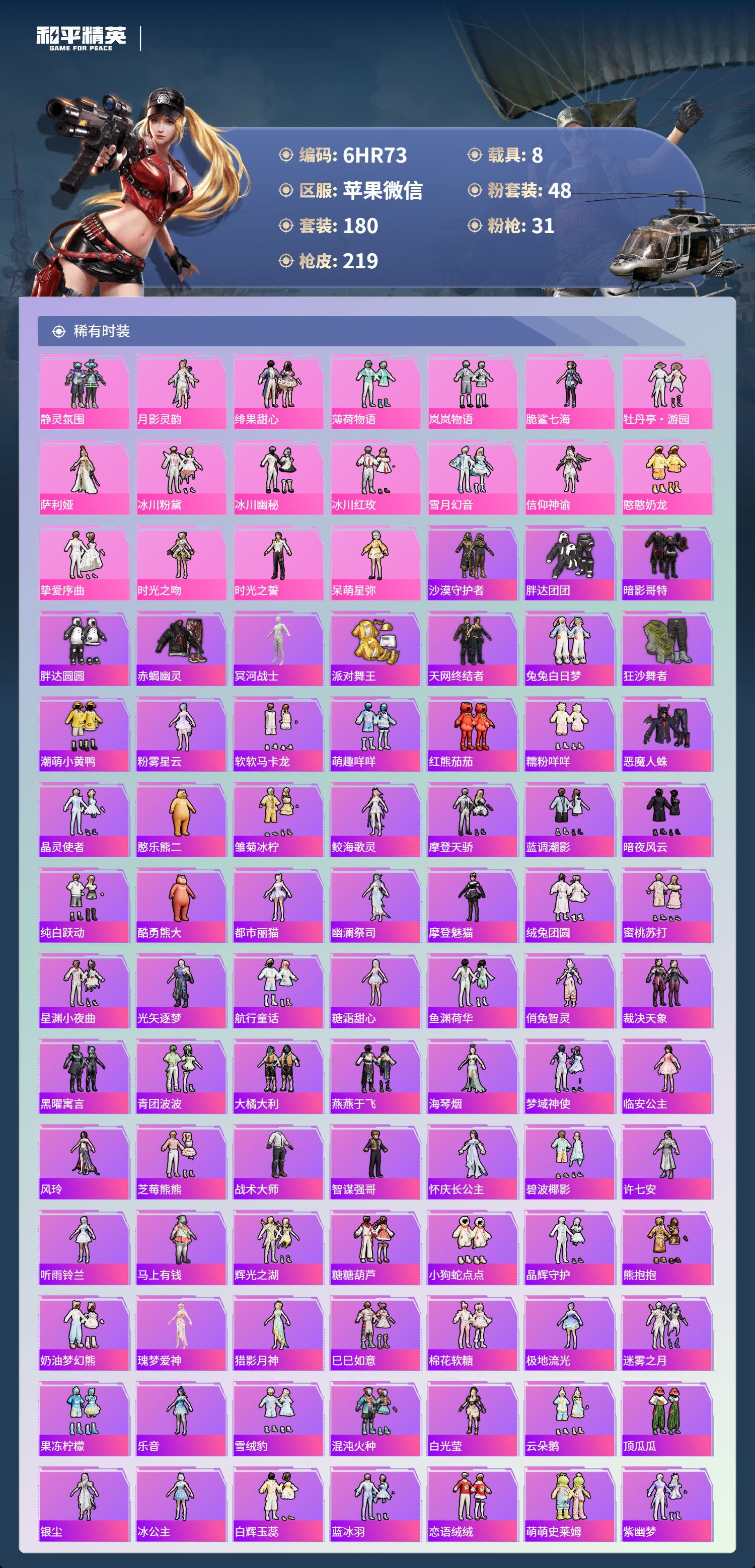 HPCMW4134844和平精英账号详情图3