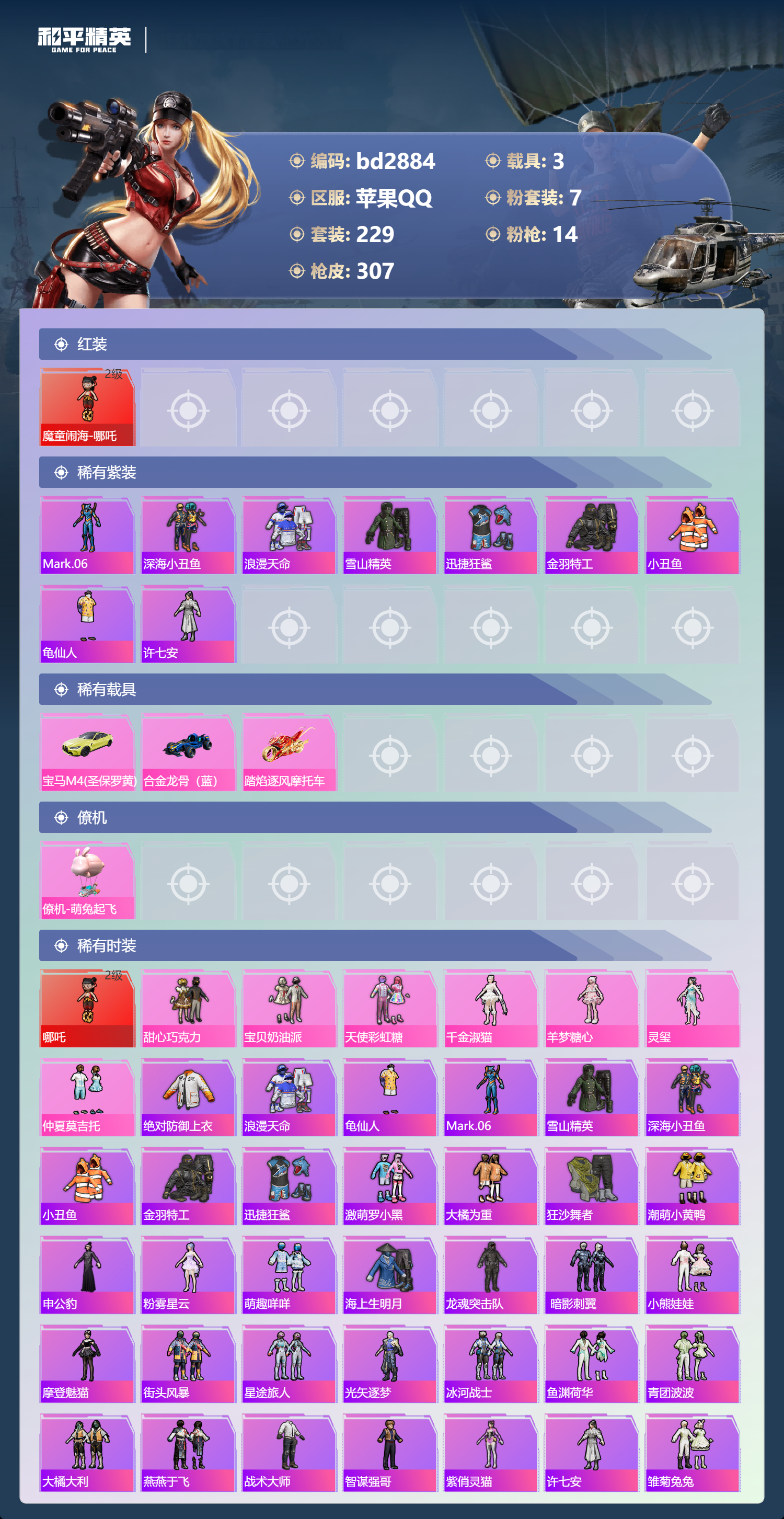 HPCMW4137360和平精英账号详情图2