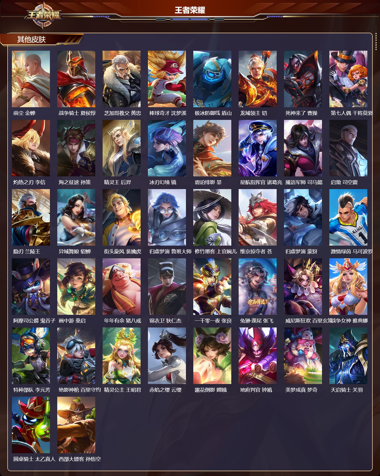 WZQM4235981王者荣耀账号详情图5