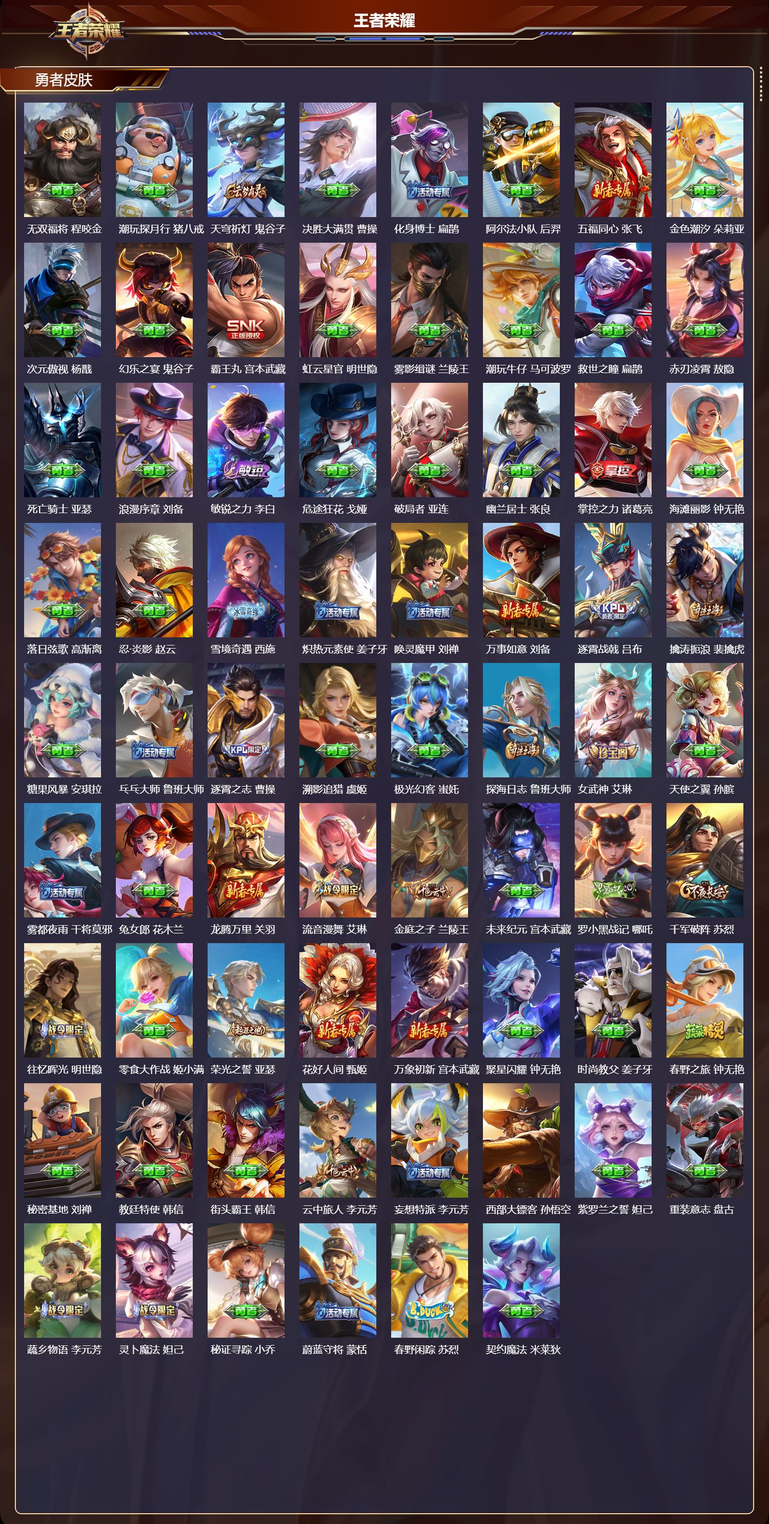 WZCMW4241626王者荣耀账号详情图8