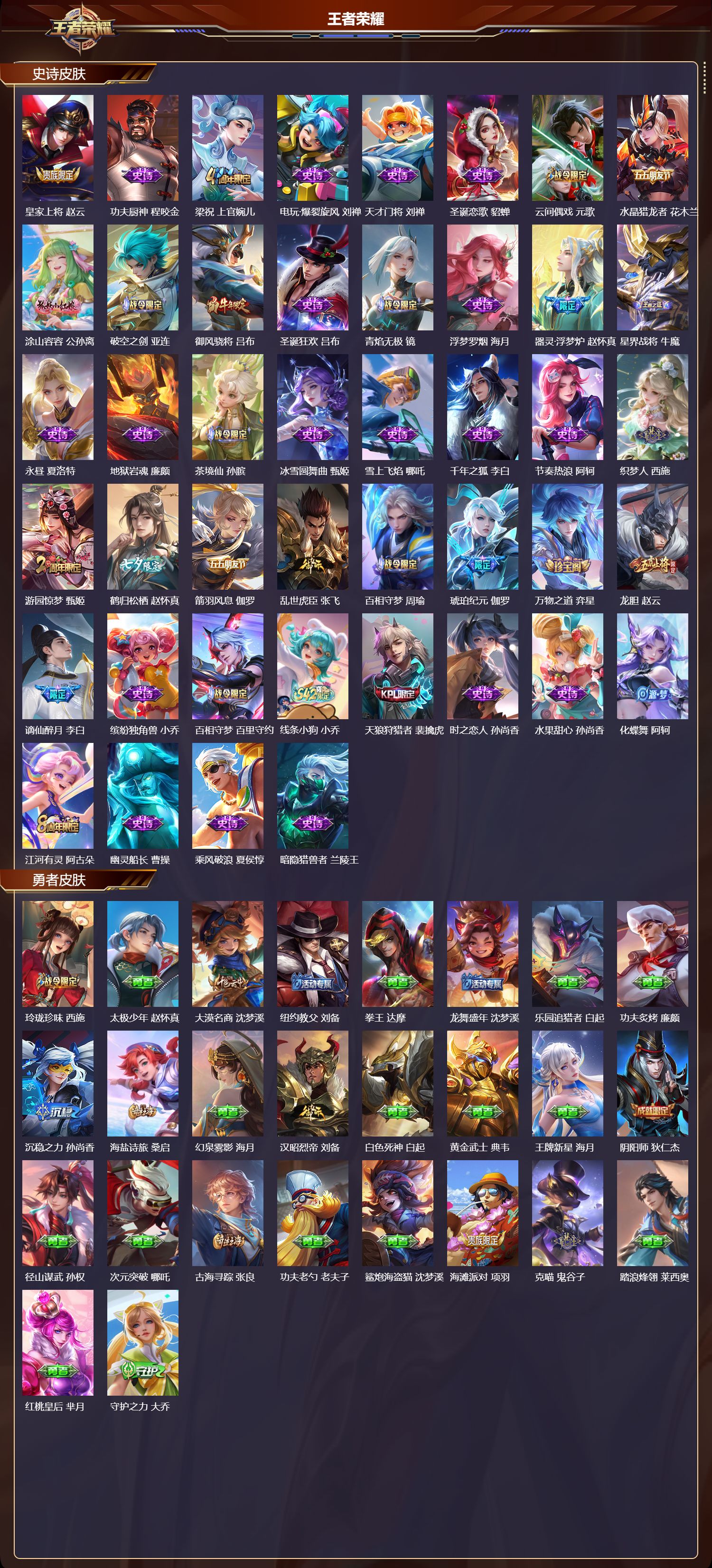 WZLX4233250王者荣耀账号详情图19