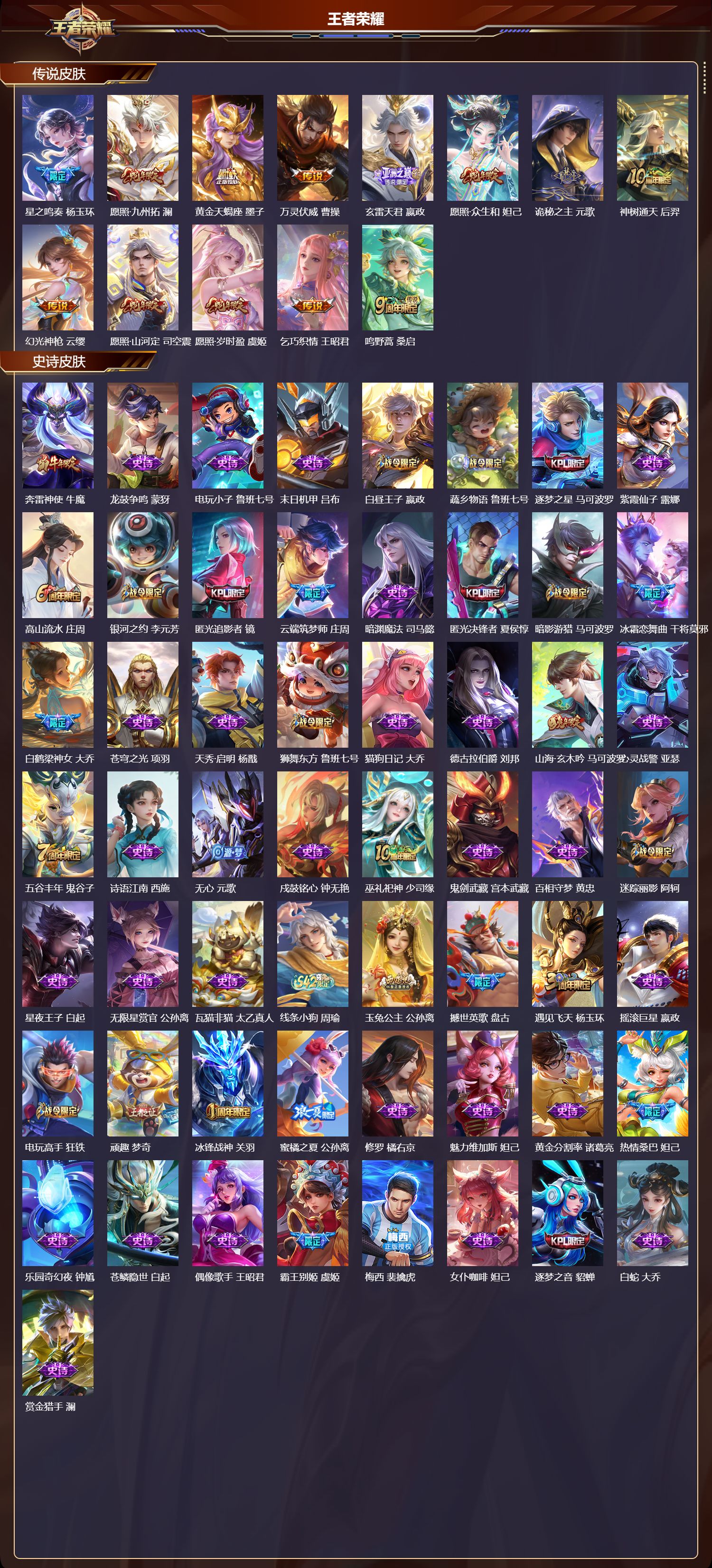 WZMK4235862王者荣耀账号详情图3 WZMK4235862王者荣耀账号详情图3