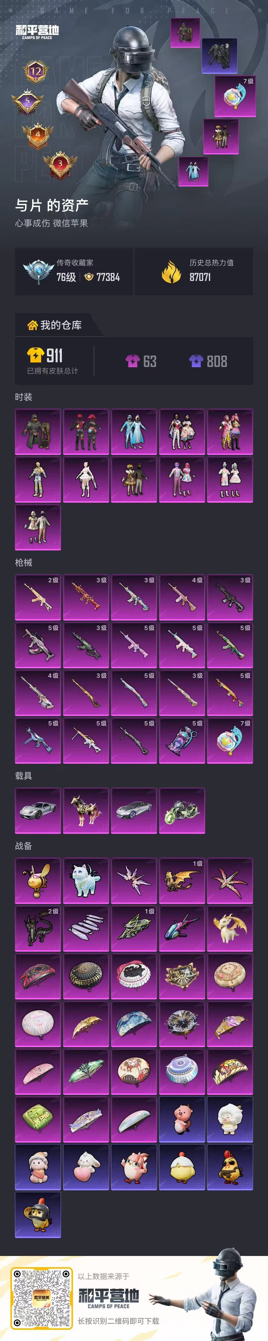 HPSJ4129653和平精英账号详情图2