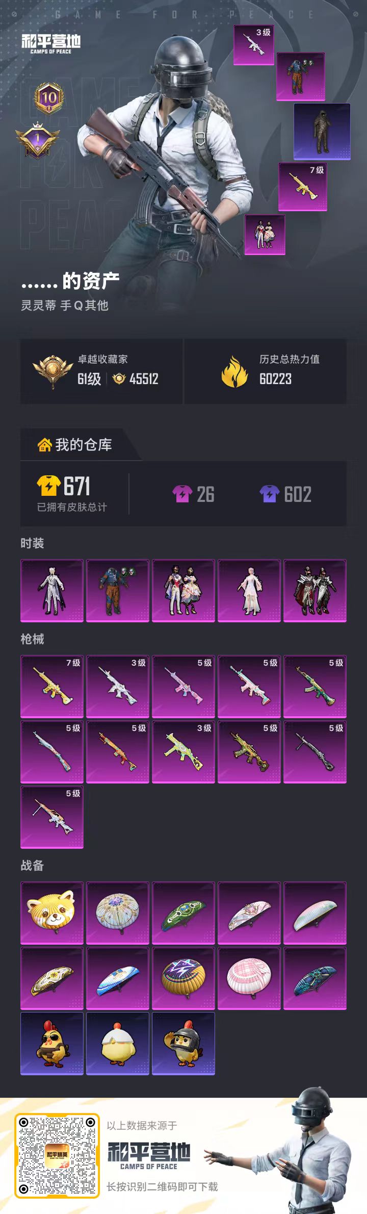 HPCMW4132451和平精英账号详情图2