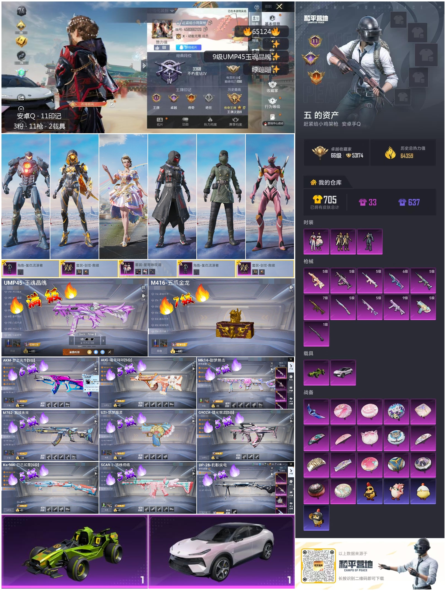 HPCMW4129695和平精英账号详情图4 HPCMW4129695和平精英账号详情图4