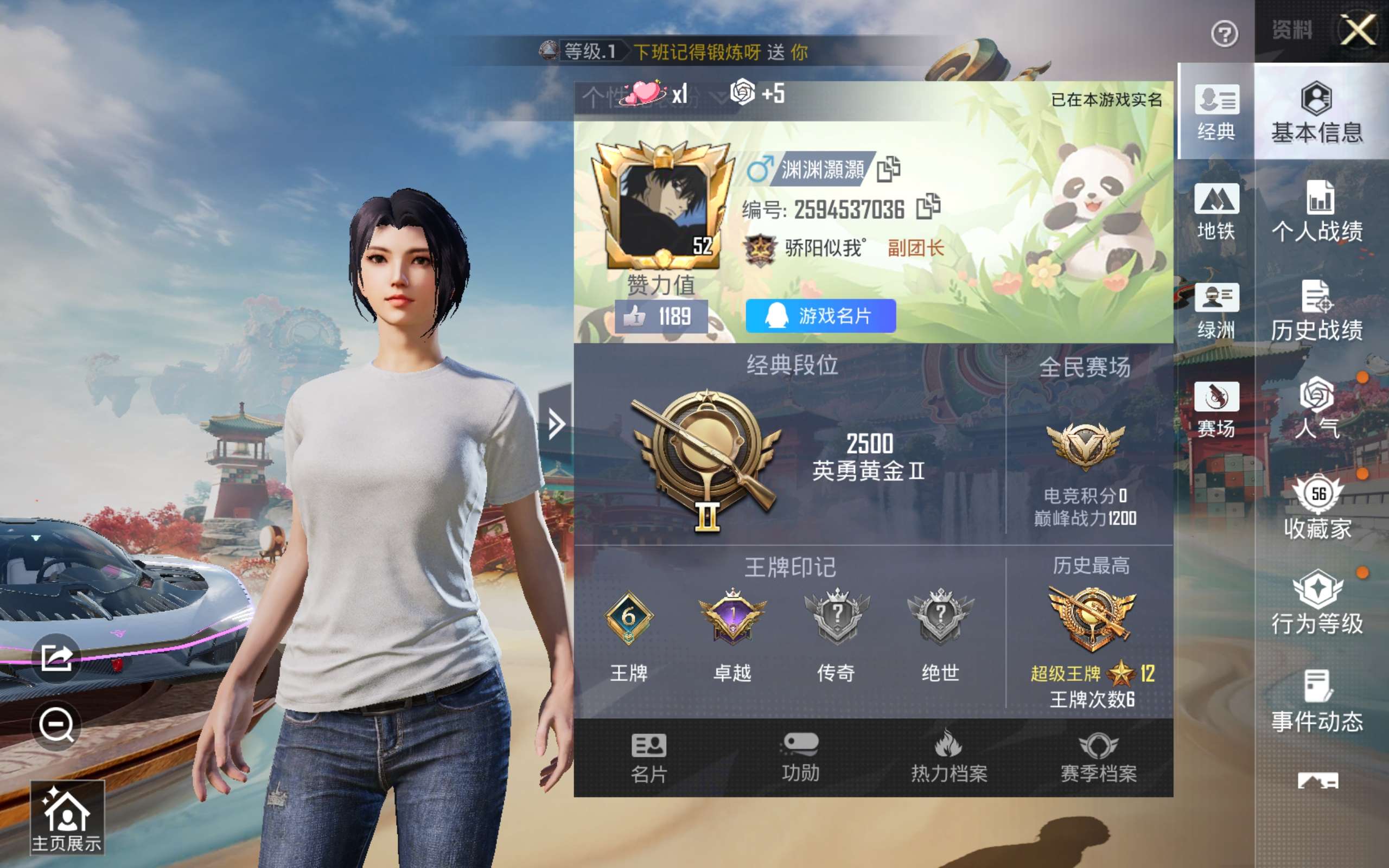 HPCMW4133238和平精英账号详情图4