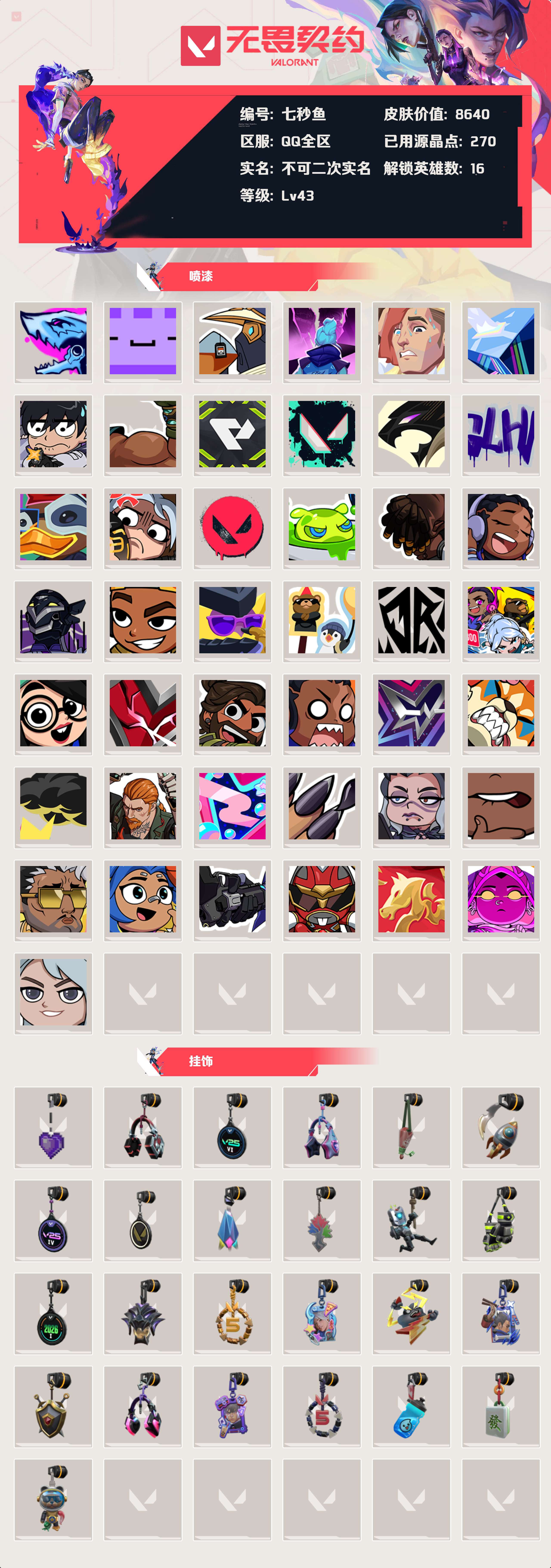 WWQLX425130无畏契约账号详情图3