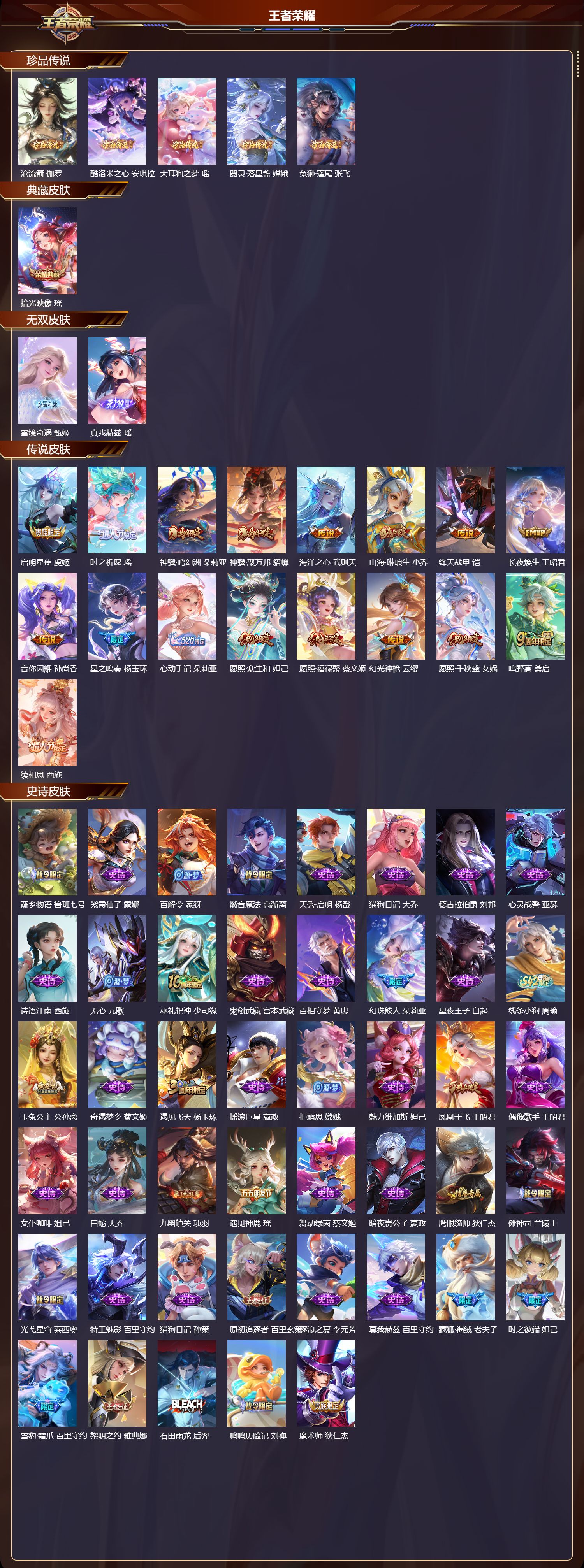 WZCMW4241744王者荣耀账号详情图6 WZCMW4241744王者荣耀账号详情图6