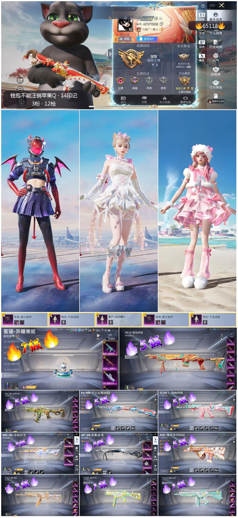 HPSJ4129710和平精英账号详情图4 HPSJ4129710和平精英账号详情图4