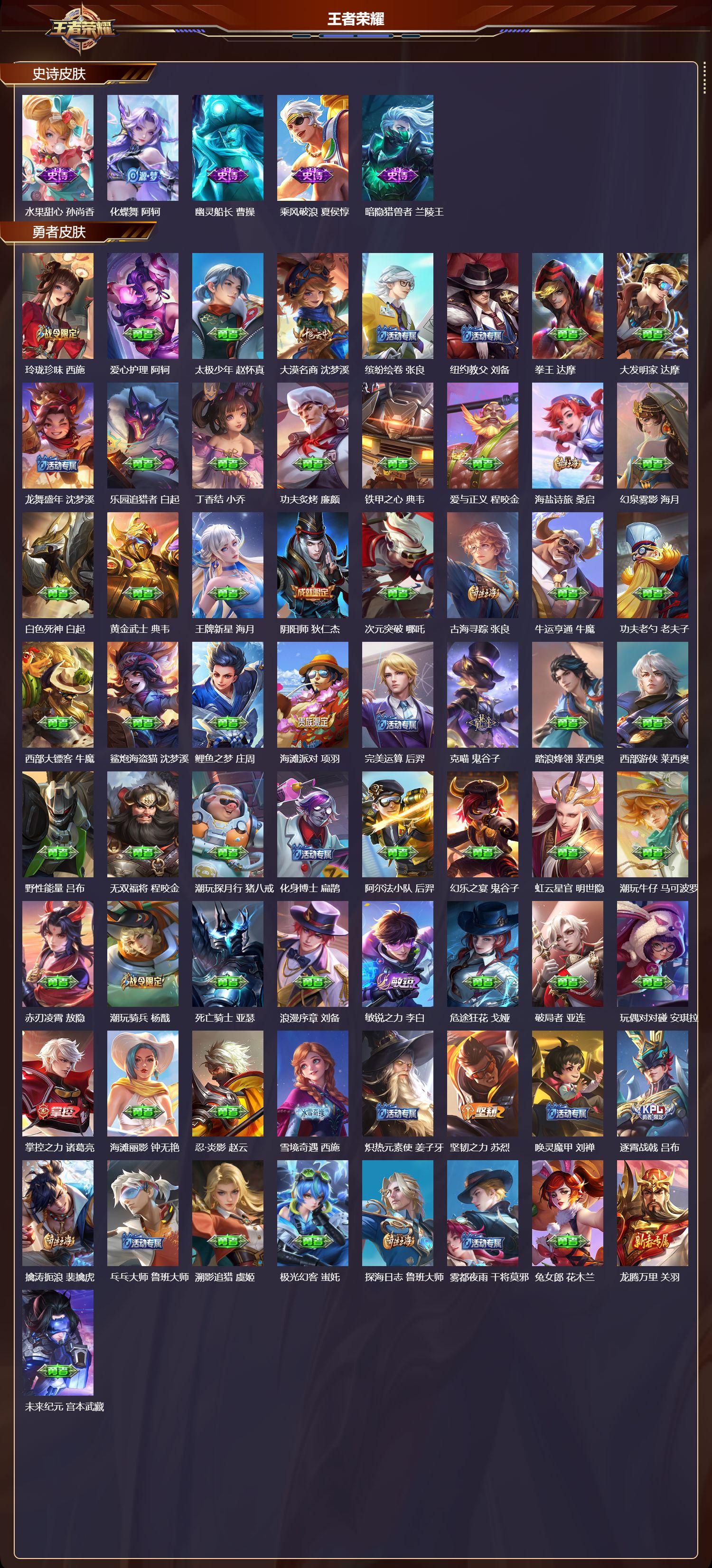 WZQM4235839王者荣耀账号详情图3