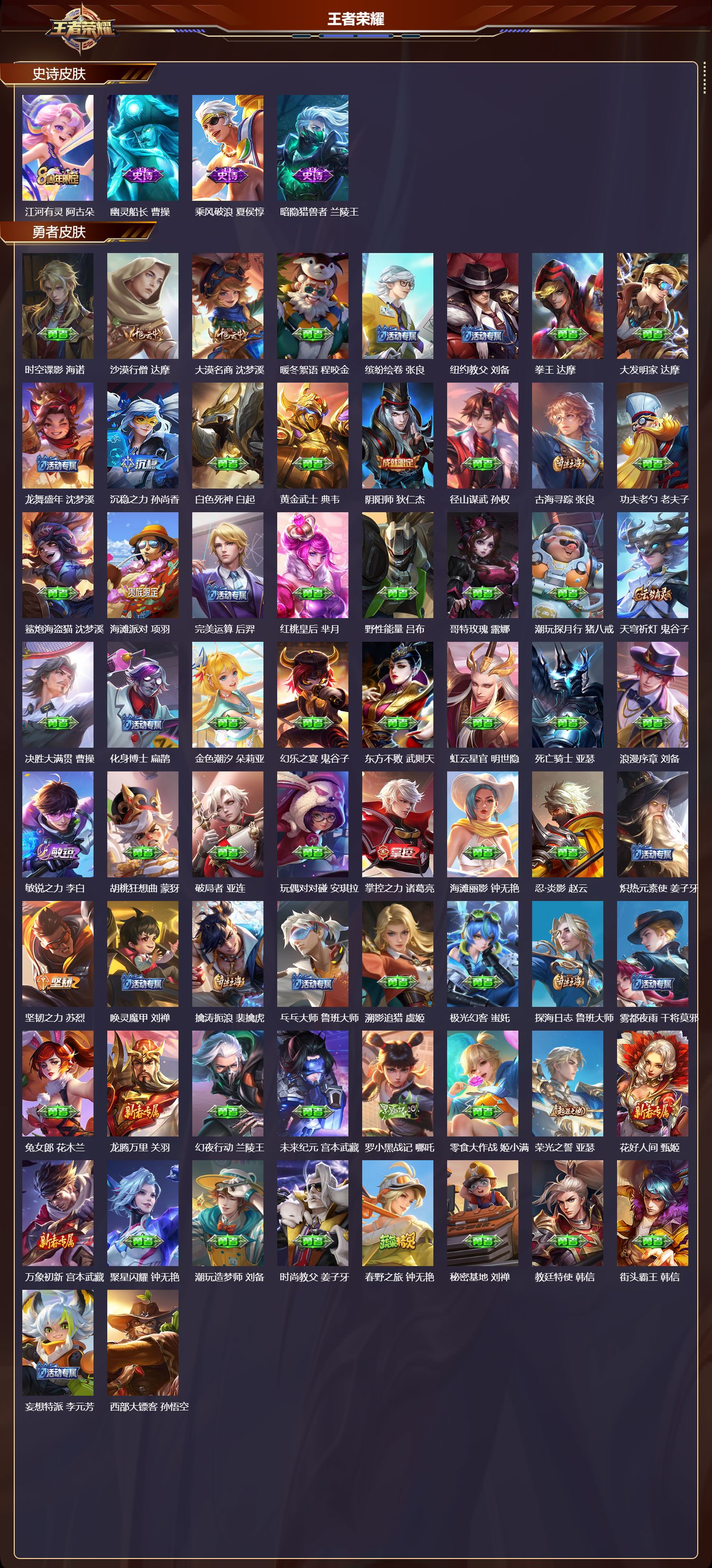 WZQM4235972王者荣耀账号详情图3