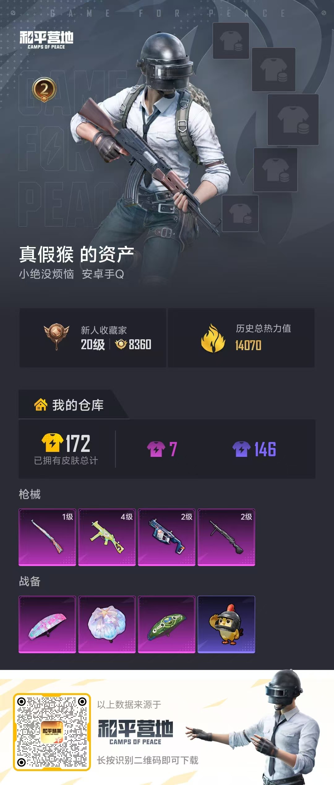 HPCMW4132080和平精英账号详情图2 HPCMW4132080和平精英账号详情图2