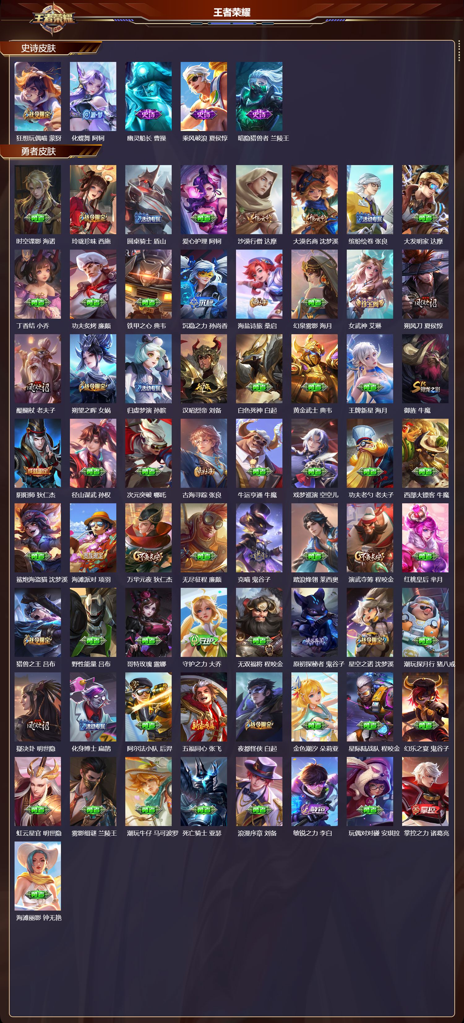 WZQM4235639王者荣耀账号详情图3