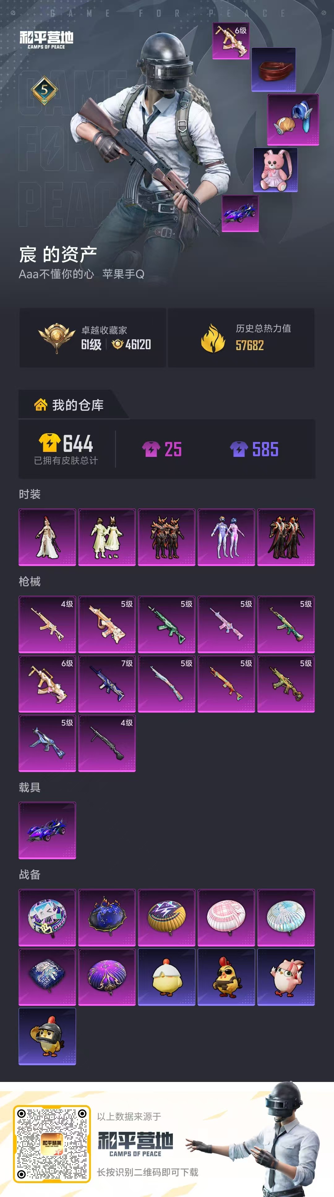 HPCMW4132482和平精英账号详情图2 HPCMW4132482和平精英账号详情图2