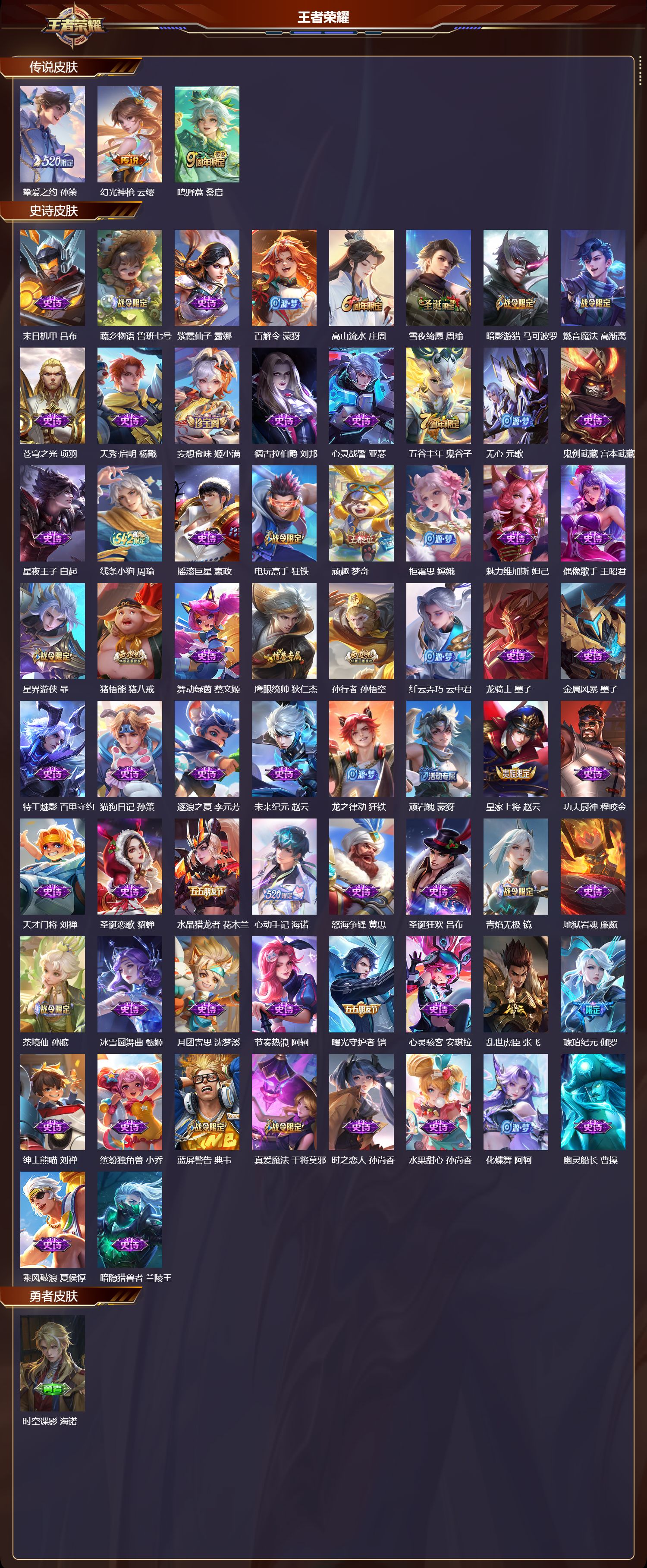 WZCMW4245298王者荣耀账号详情图8 WZCMW4245298王者荣耀账号详情图8