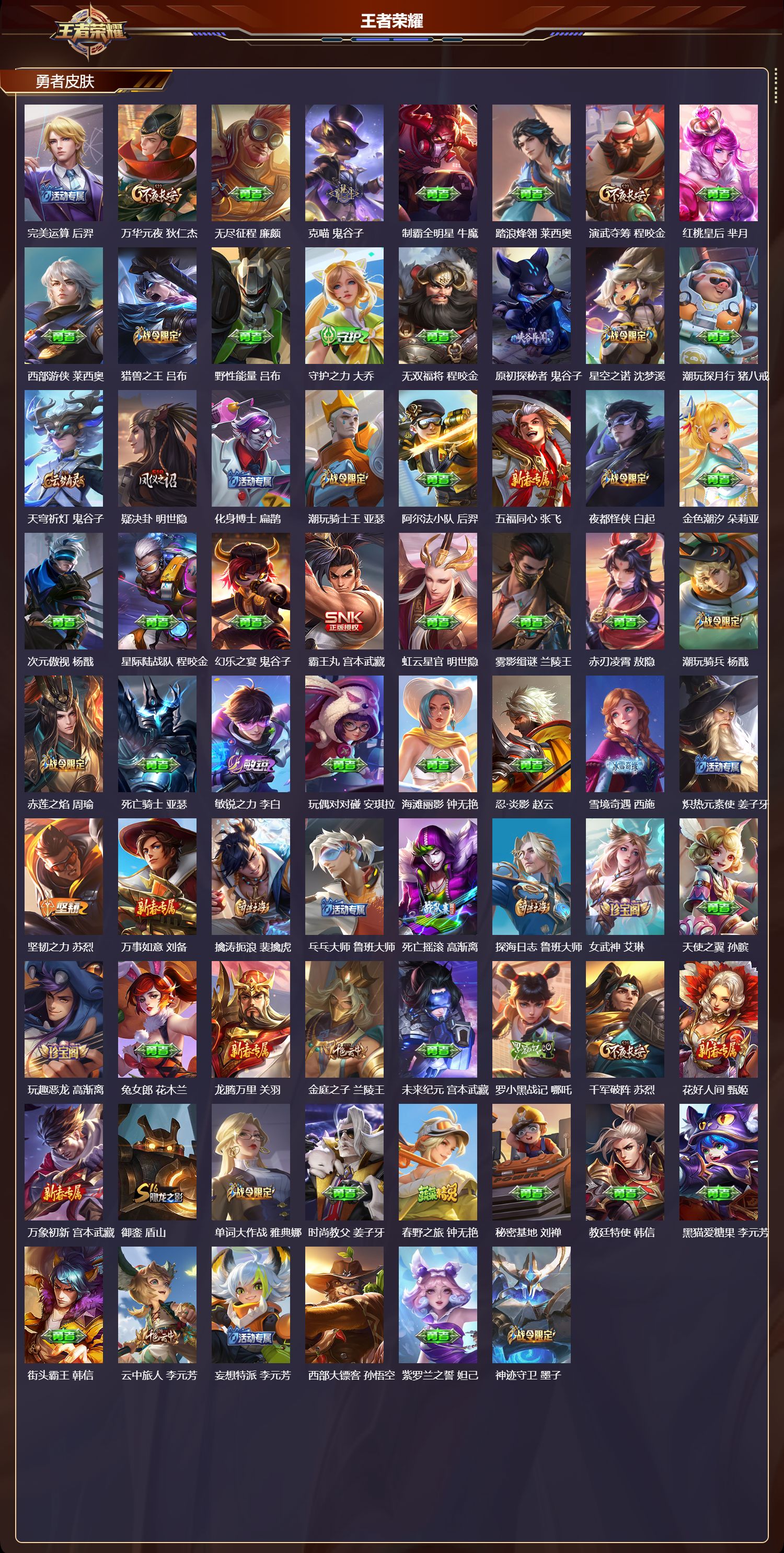 WZCMW4245844王者荣耀账号详情图8