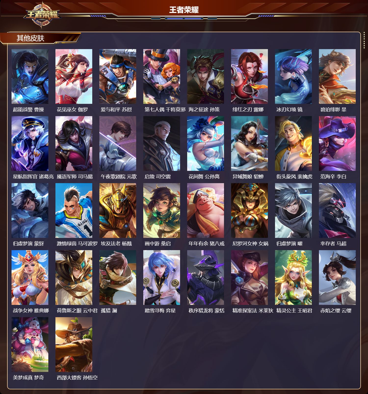 WZCMW4245764王者荣耀账号详情图9