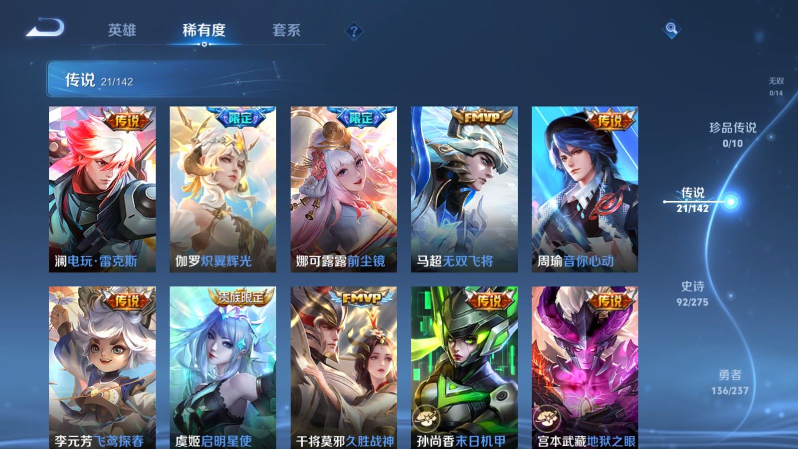 WZLX4242350王者荣耀账号详情图8