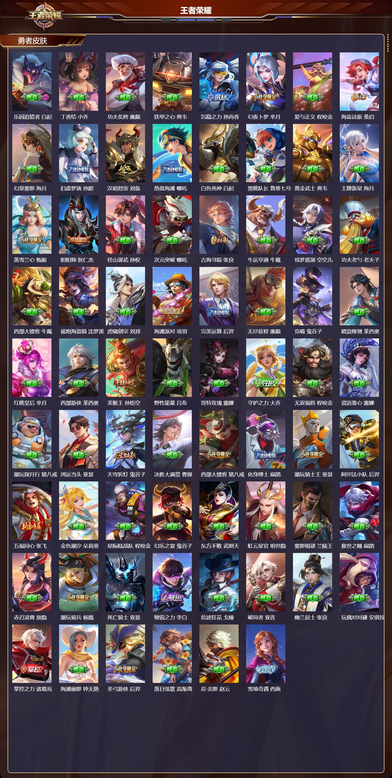 WZCMW4245949王者荣耀账号详情图10