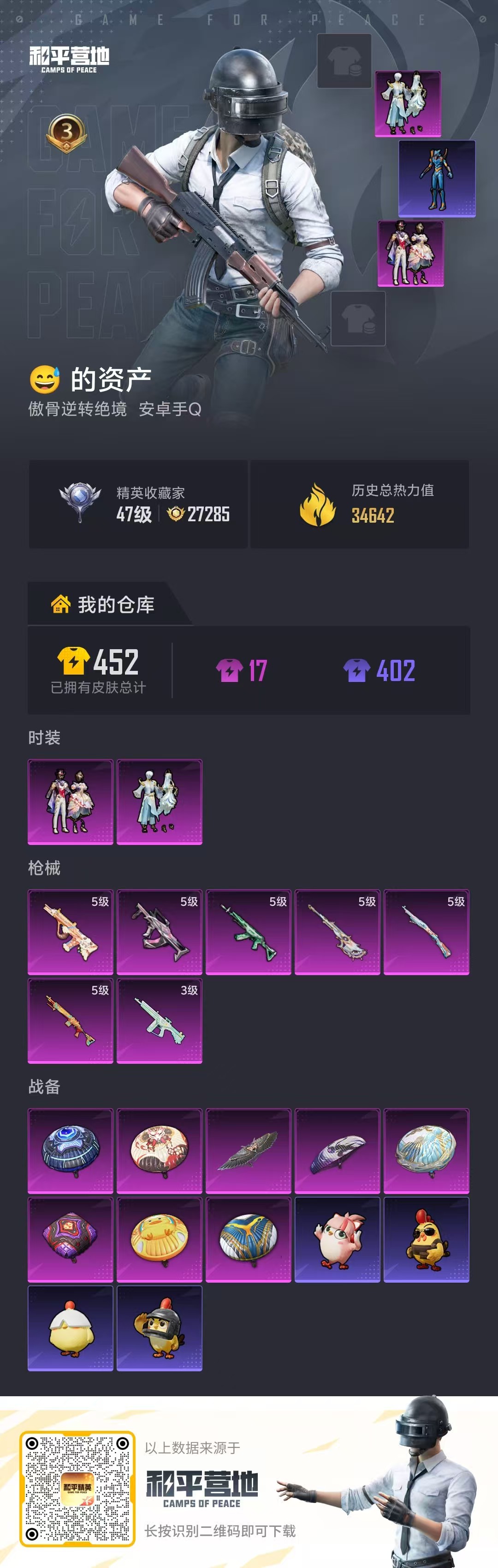 HPSJ4131451和平精英账号详情图2