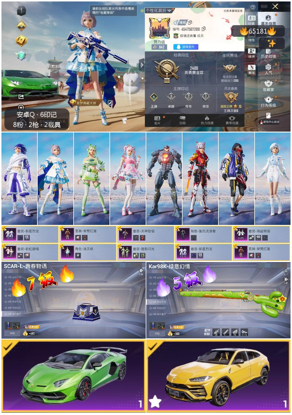 HPCMW4133367和平精英账号详情图4 HPCMW4133367和平精英账号详情图4