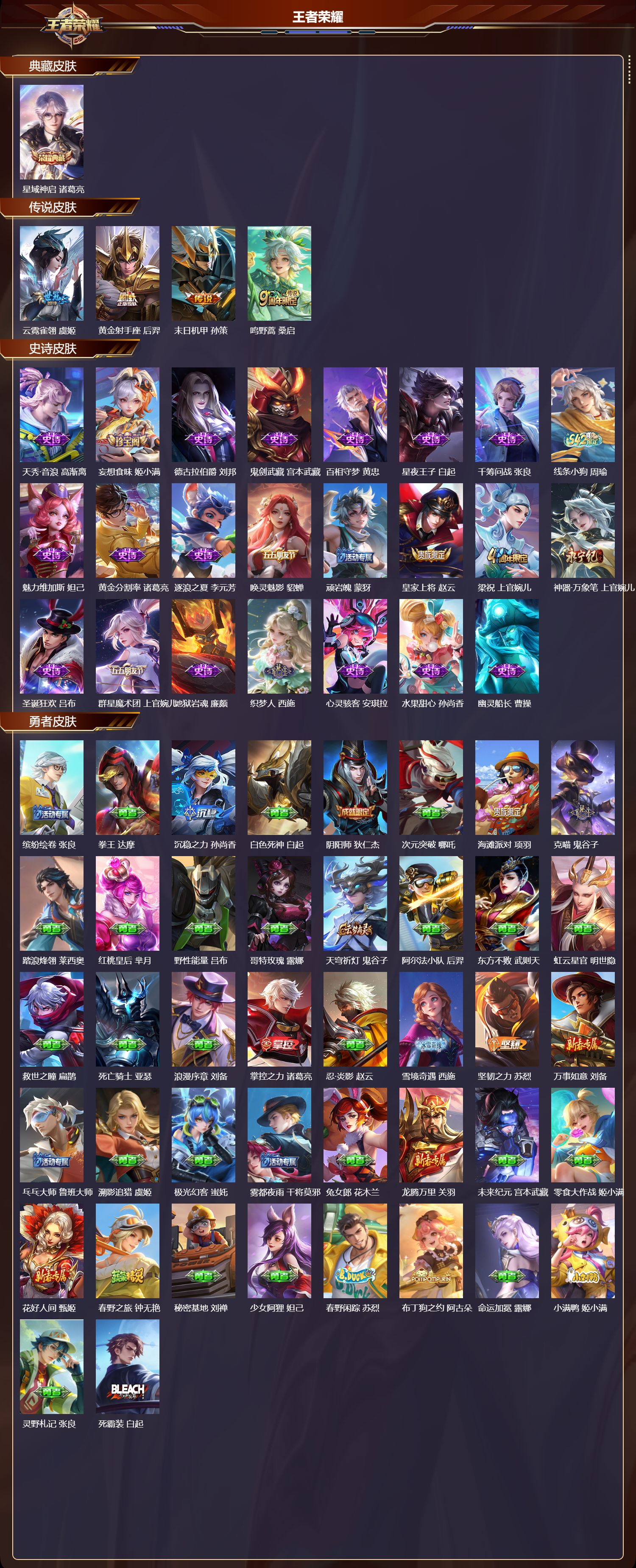 WZMK4238489王者荣耀账号详情图2 WZMK4238489王者荣耀账号详情图2