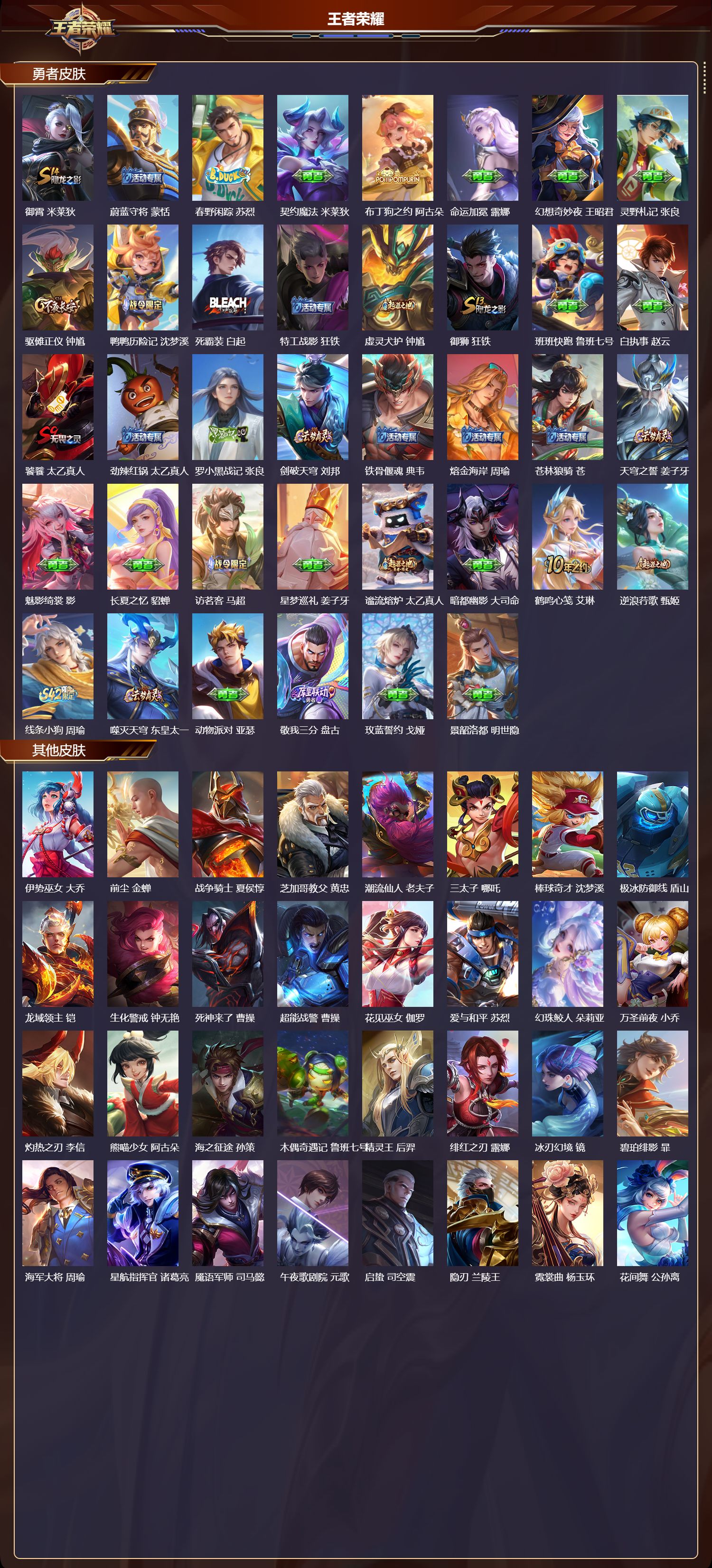 WZMK4238376王者荣耀账号详情图5