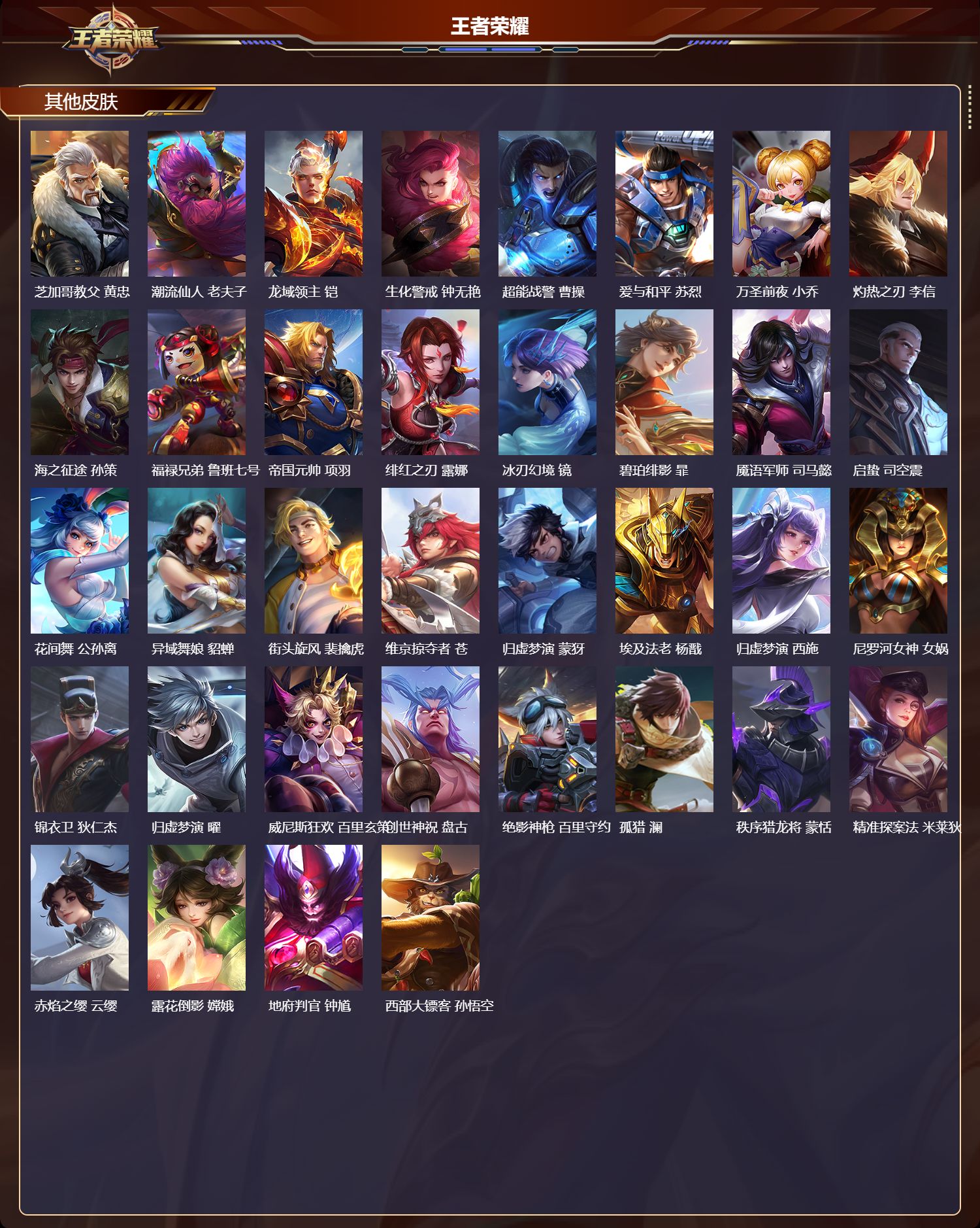 WZMK4238244王者荣耀账号详情图4