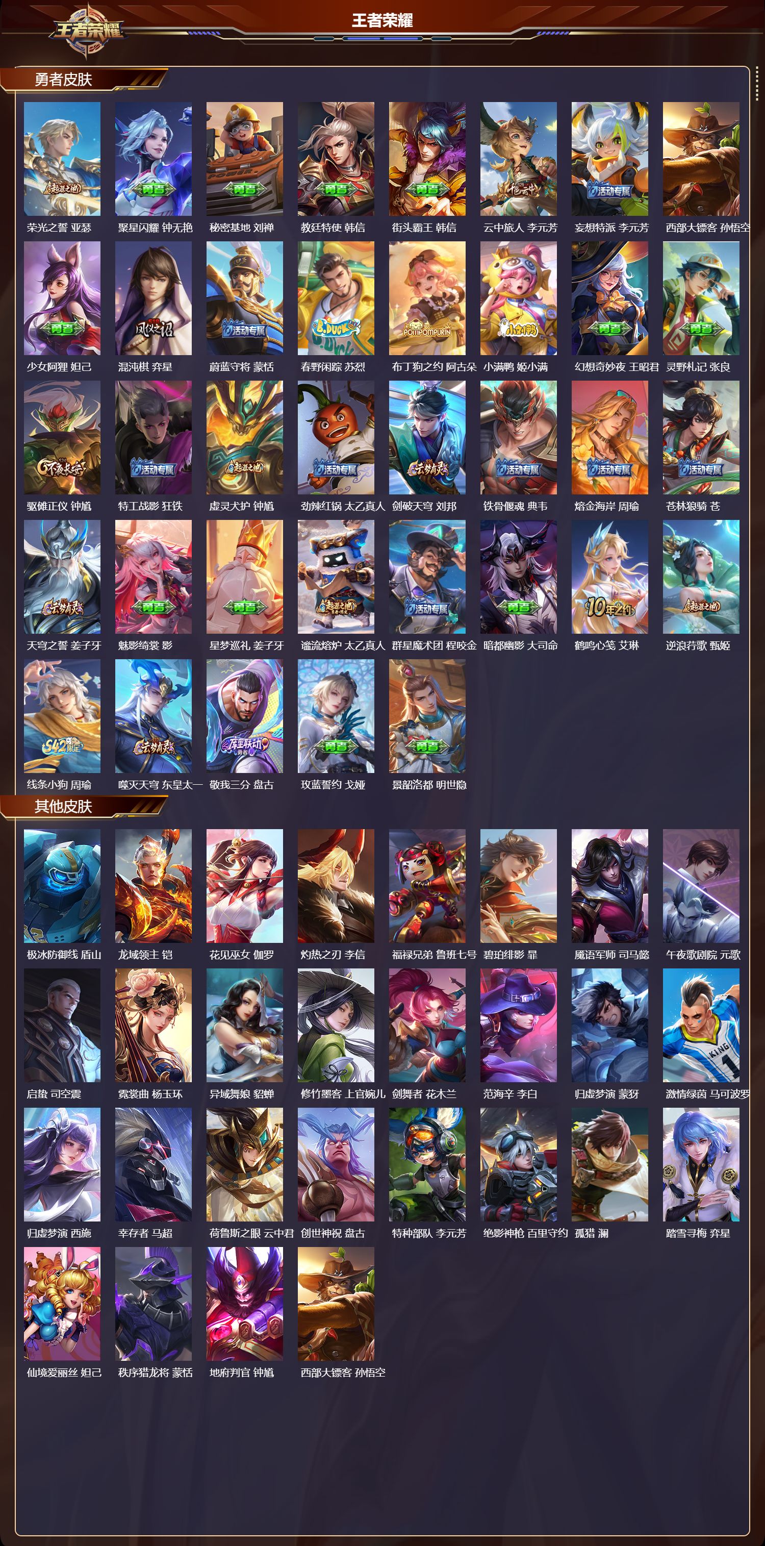 WZQM4238621王者荣耀账号详情图4