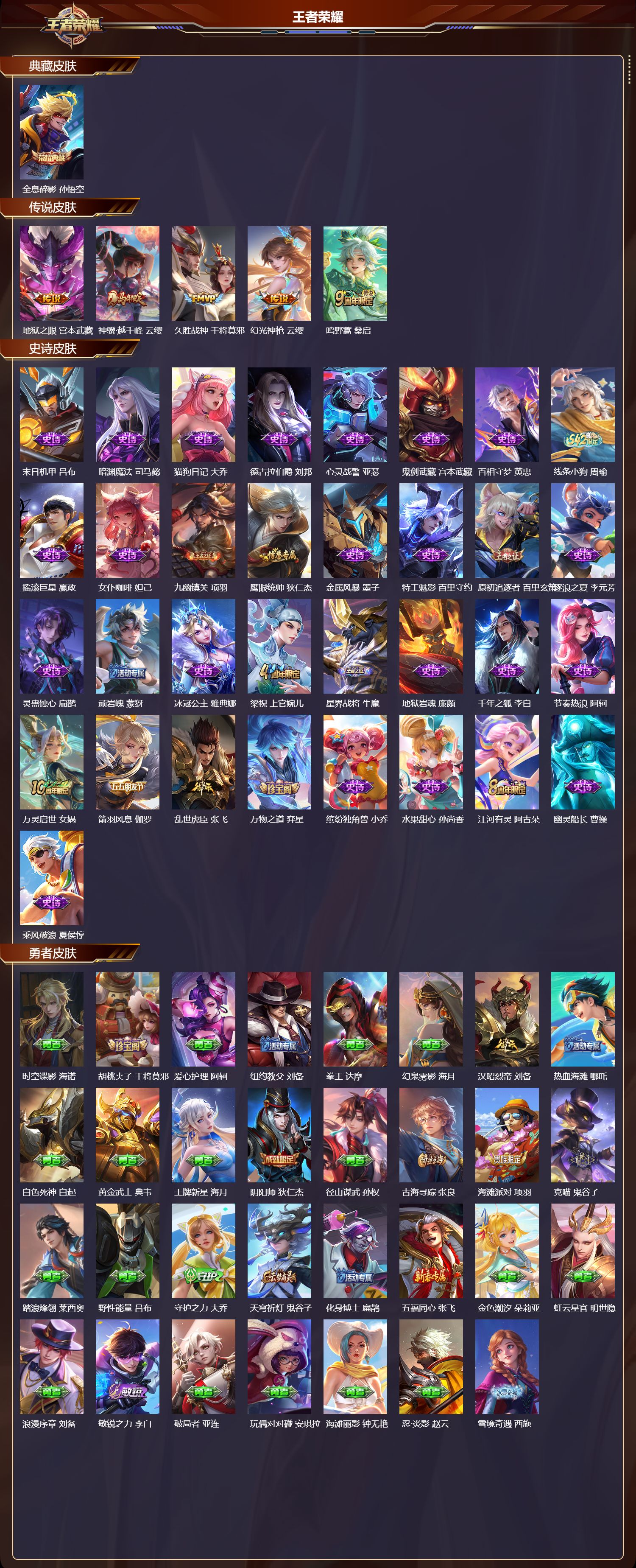 WZCMW4245306王者荣耀账号详情图8 WZCMW4245306王者荣耀账号详情图8