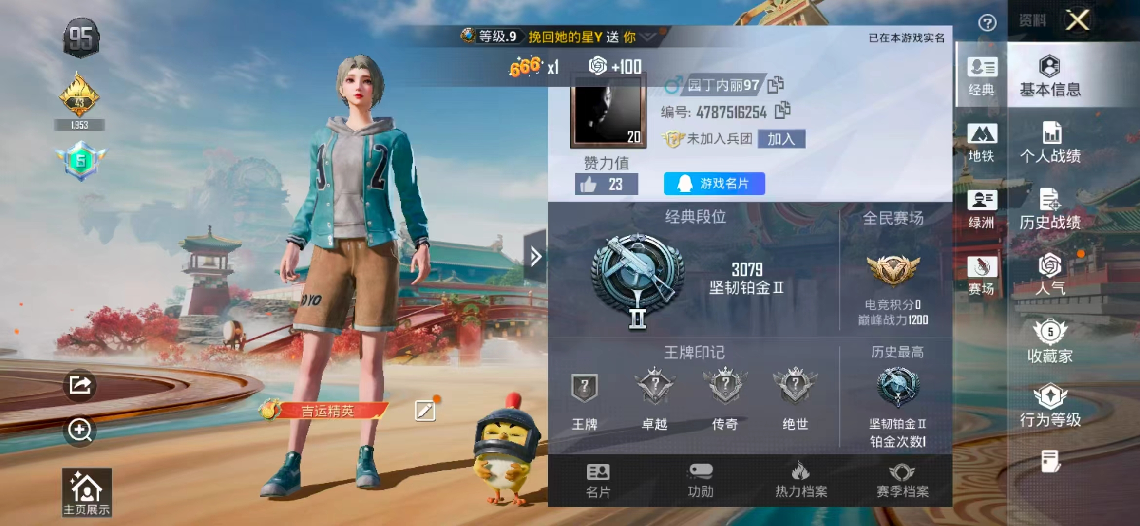 HPSJ4131096和平精英账号详情图3 HPSJ4131096和平精英账号详情图3