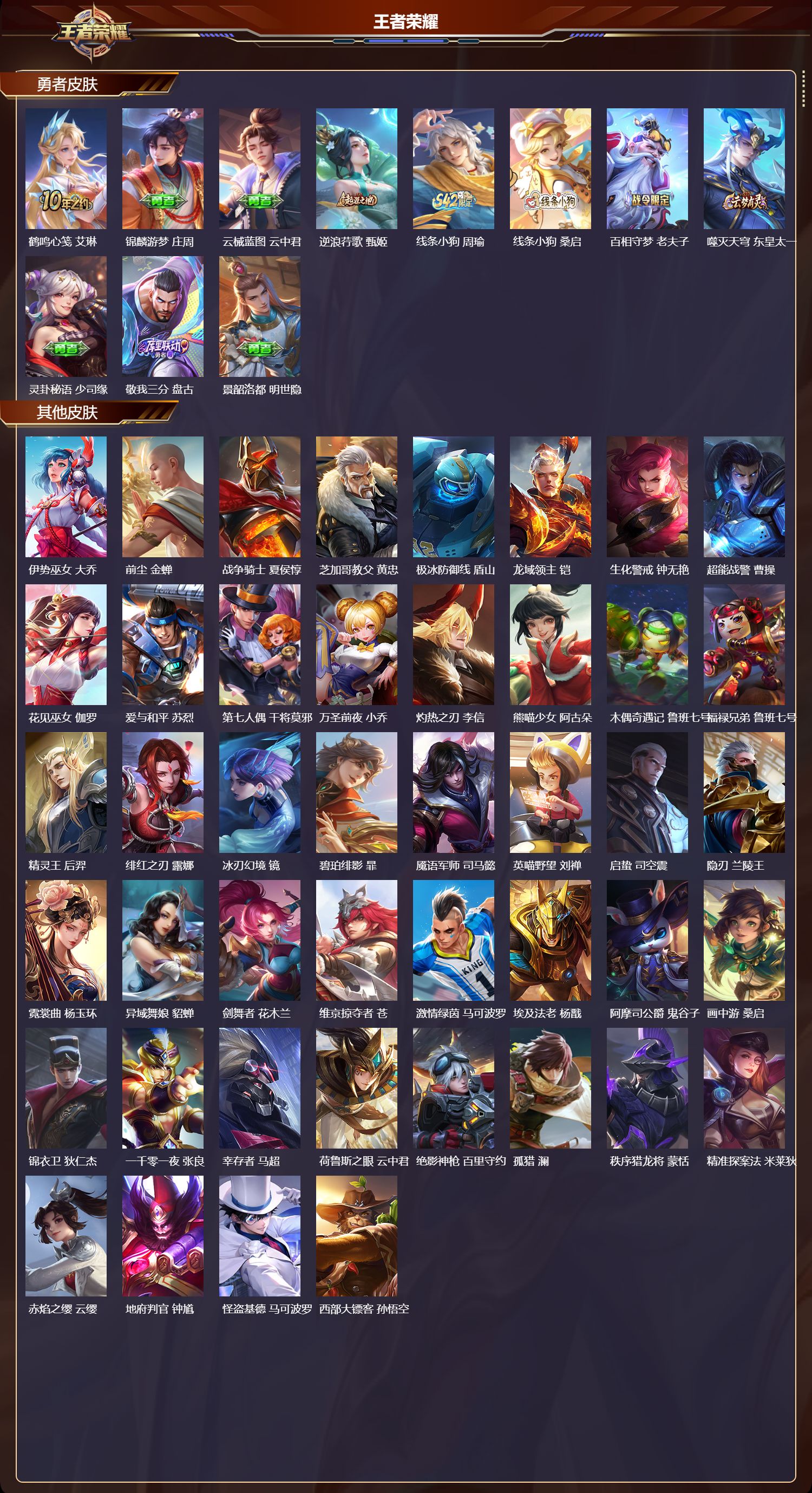 WZQM4238236王者荣耀账号详情图5