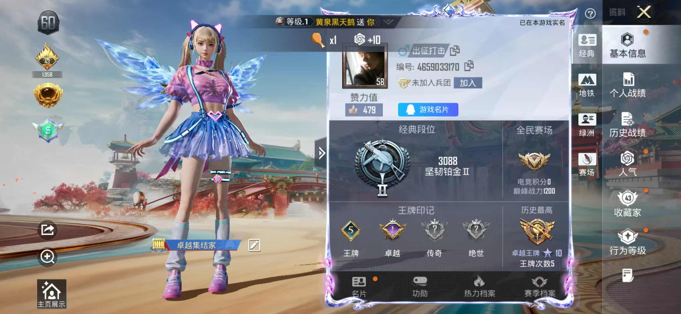 HPCMW4134860和平精英账号详情图3