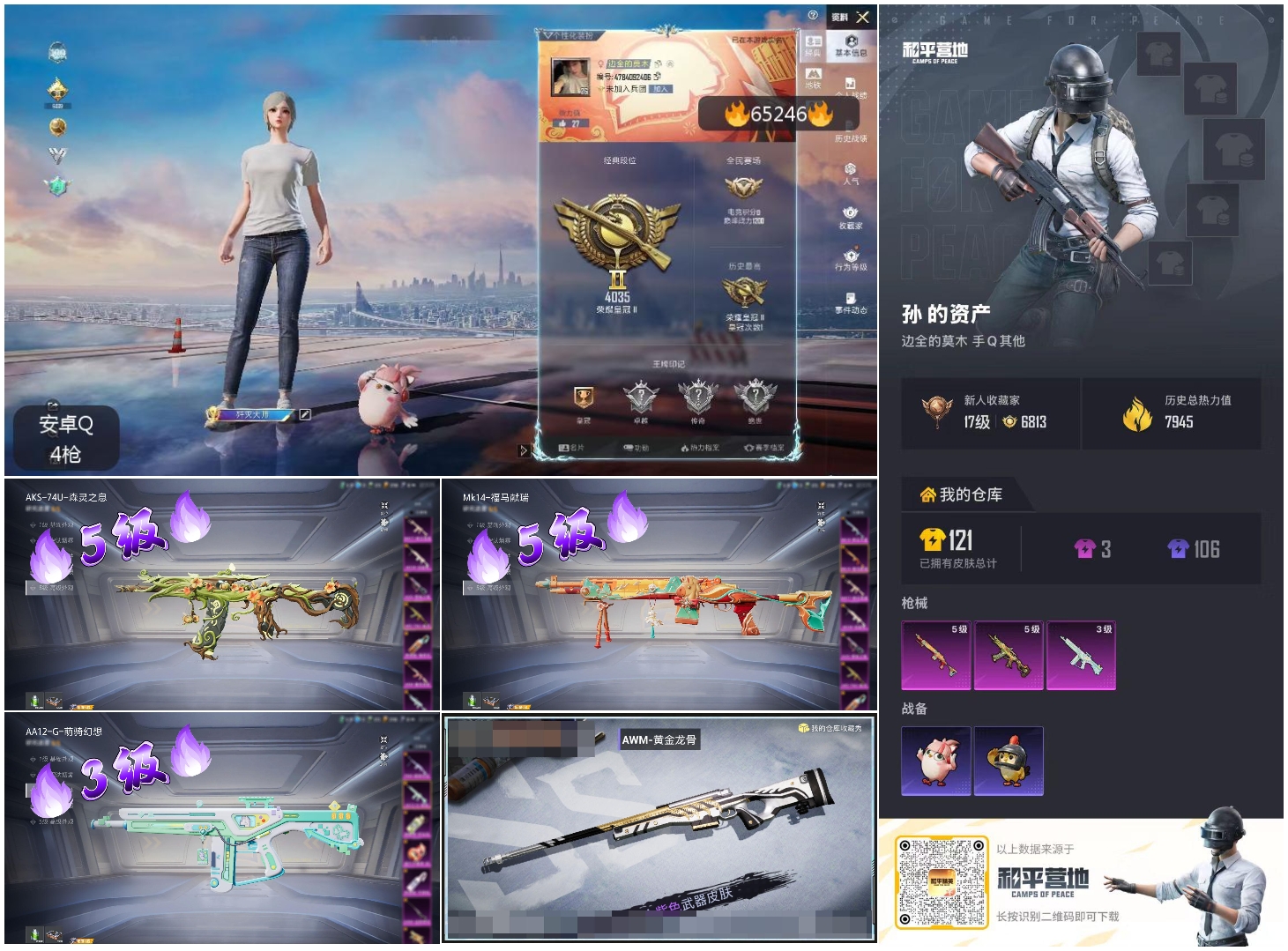 HPSJ4131263和平精英账号详情图4 HPSJ4131263和平精英账号详情图4