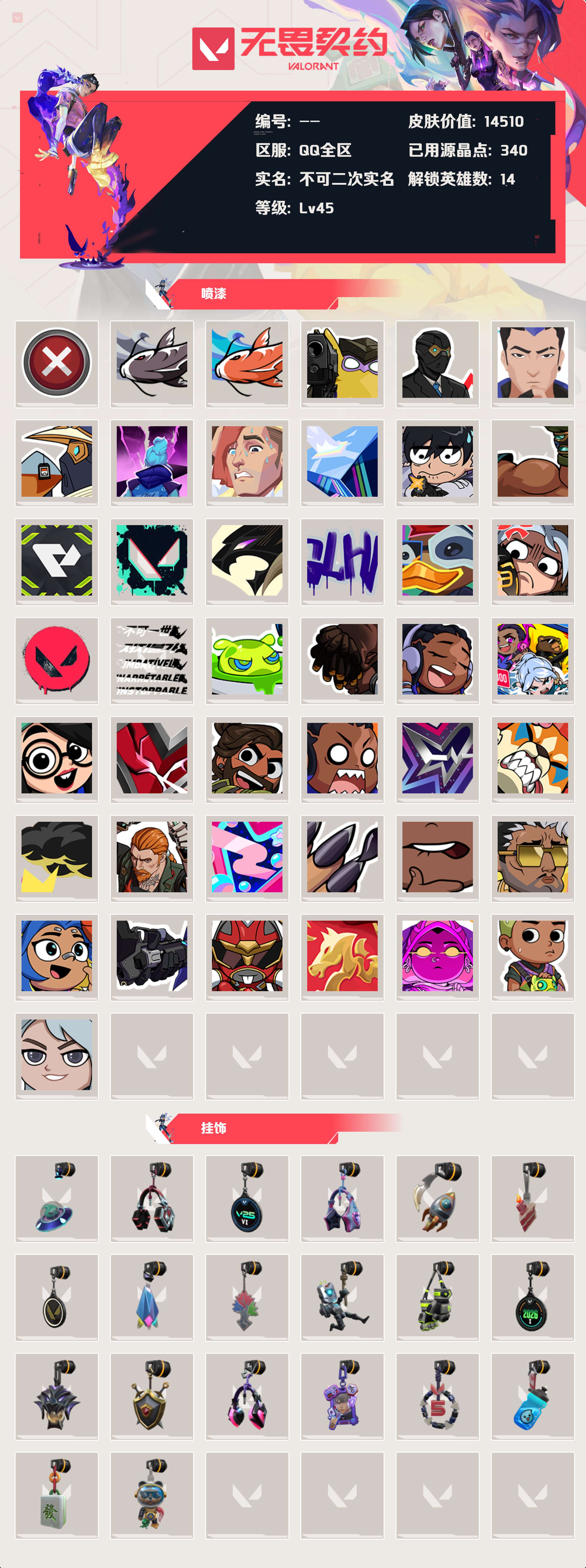 WWQLX425159无畏契约账号详情图3