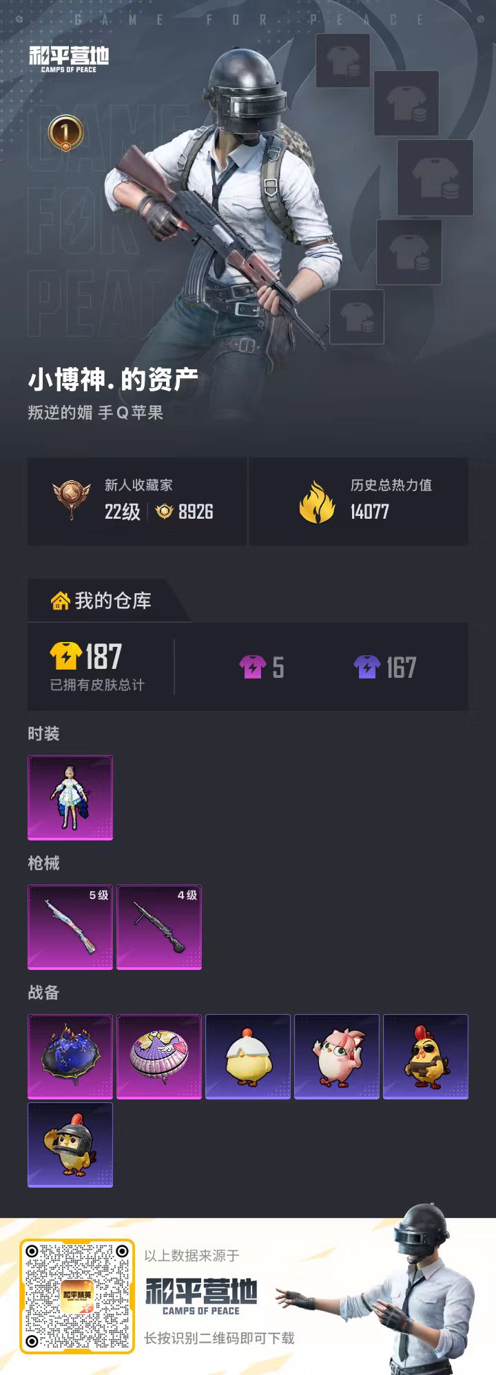 HPSJ4131261和平精英账号详情图2 HPSJ4131261和平精英账号详情图2