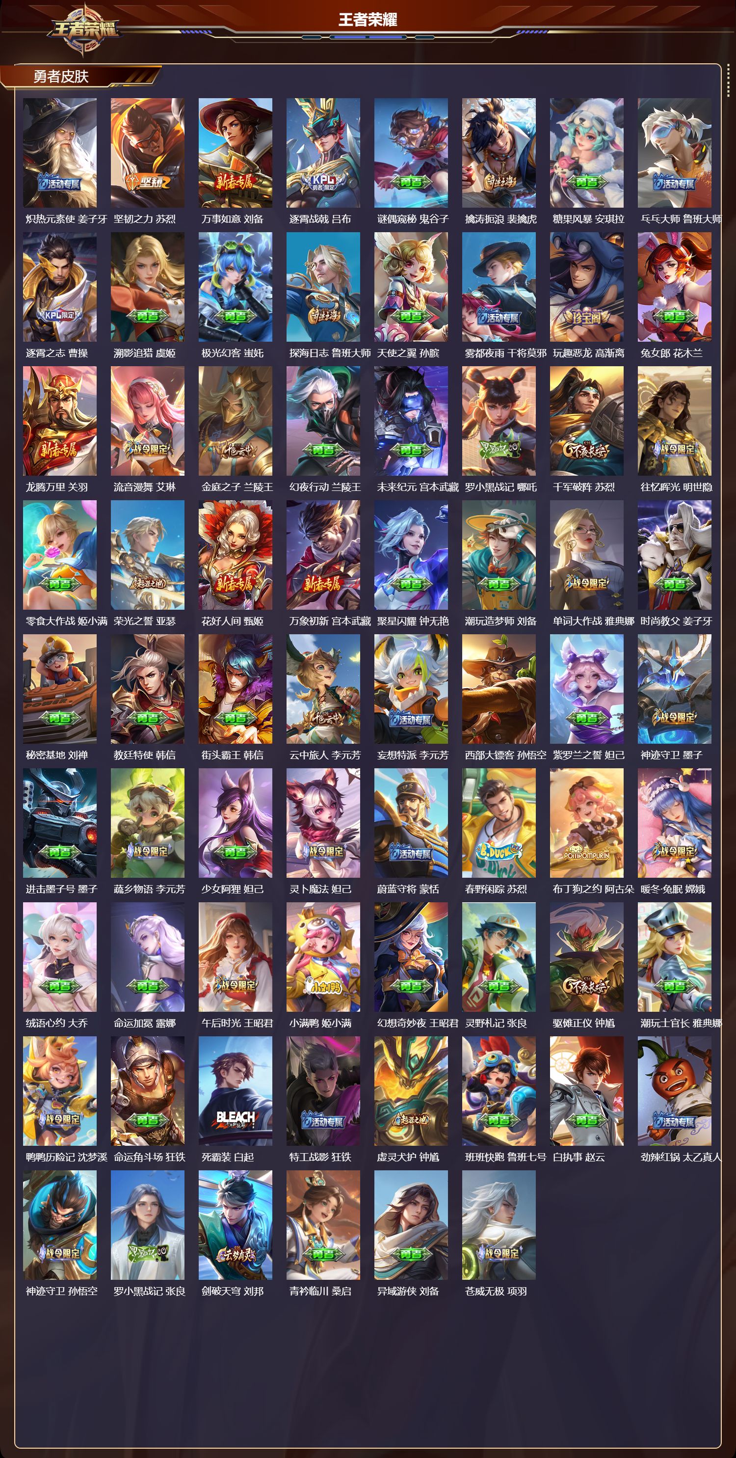 WZCMW4245949王者荣耀账号详情图11