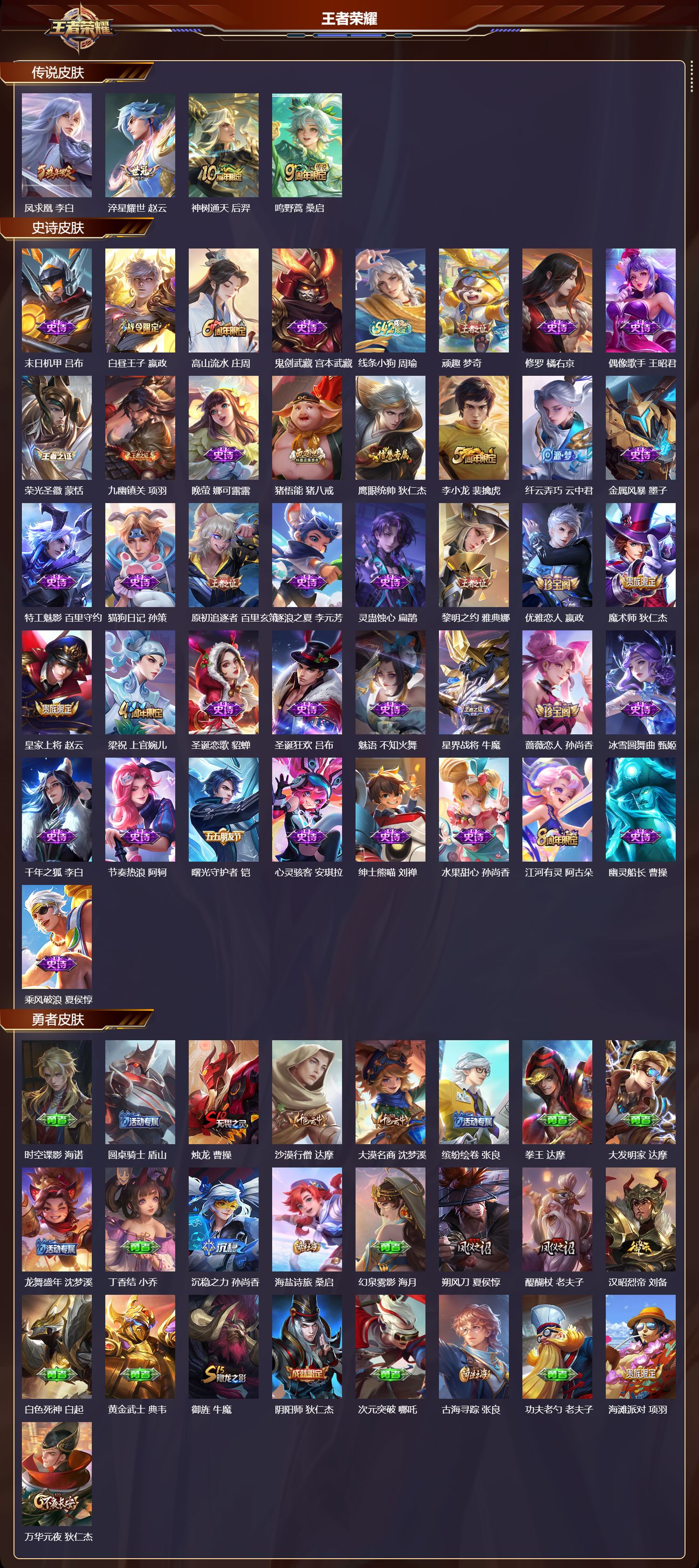 WZMK4238459王者荣耀账号详情图2 WZMK4238459王者荣耀账号详情图2