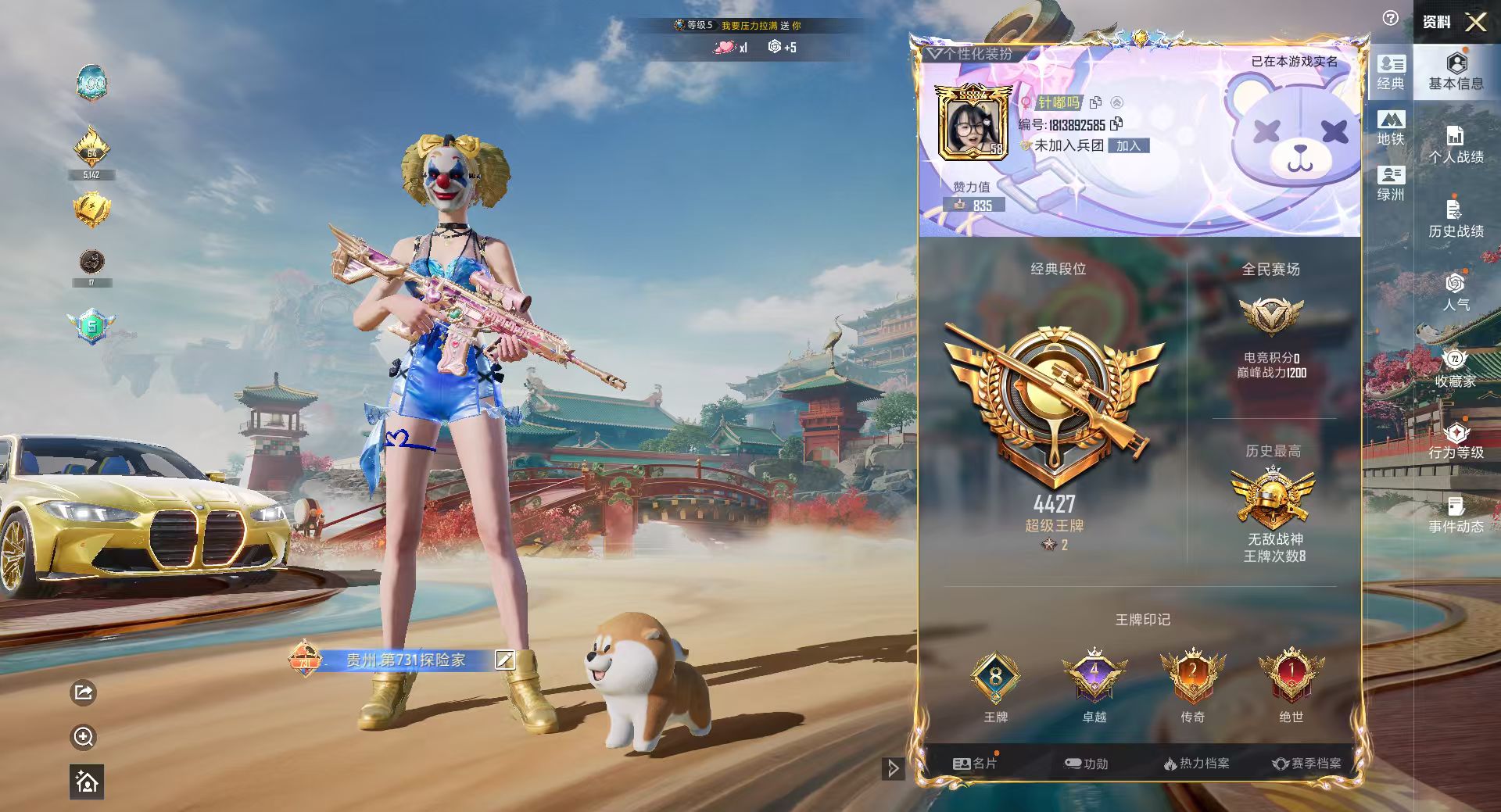 HPCMW4144276和平精英账号详情图3