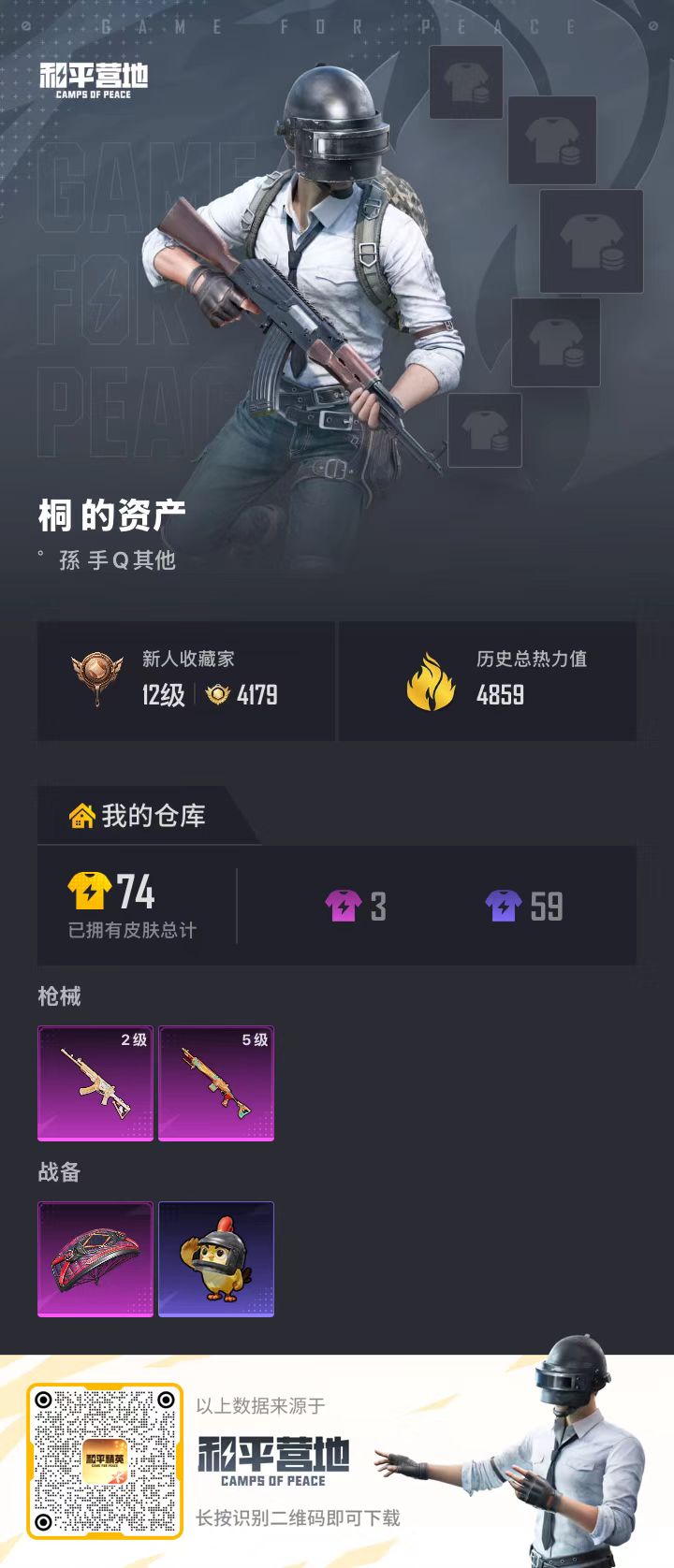 HPCMW4133387和平精英账号详情图2 HPCMW4133387和平精英账号详情图2