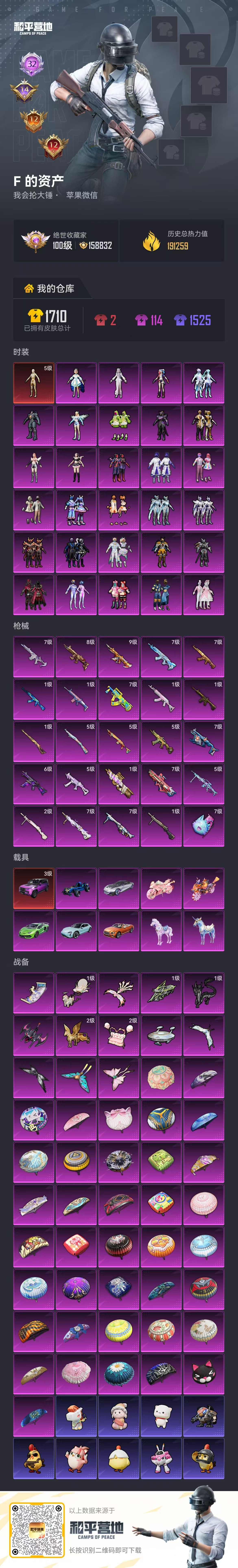 HPSJ4130928和平精英账号详情图2