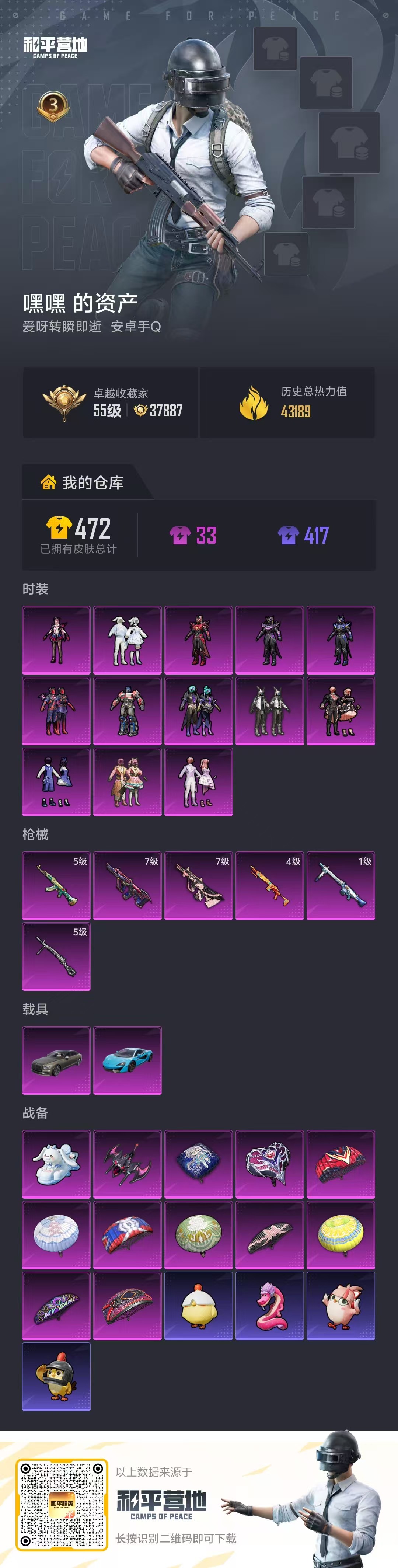 HPCMW4134854和平精英账号详情图2