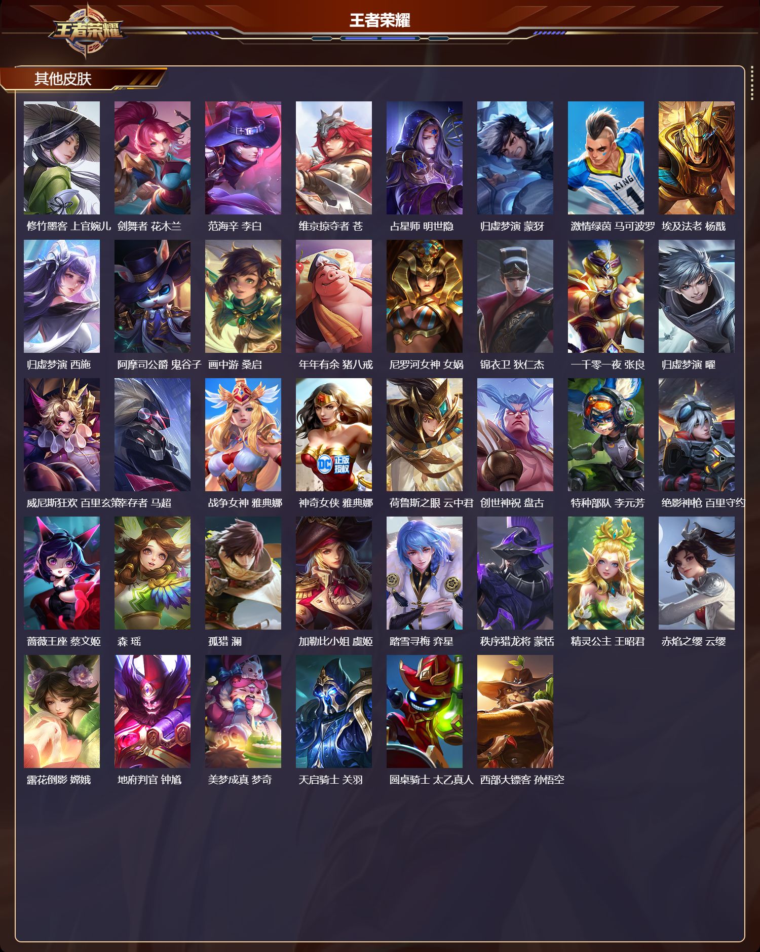 WZQM4238220王者荣耀账号详情图6