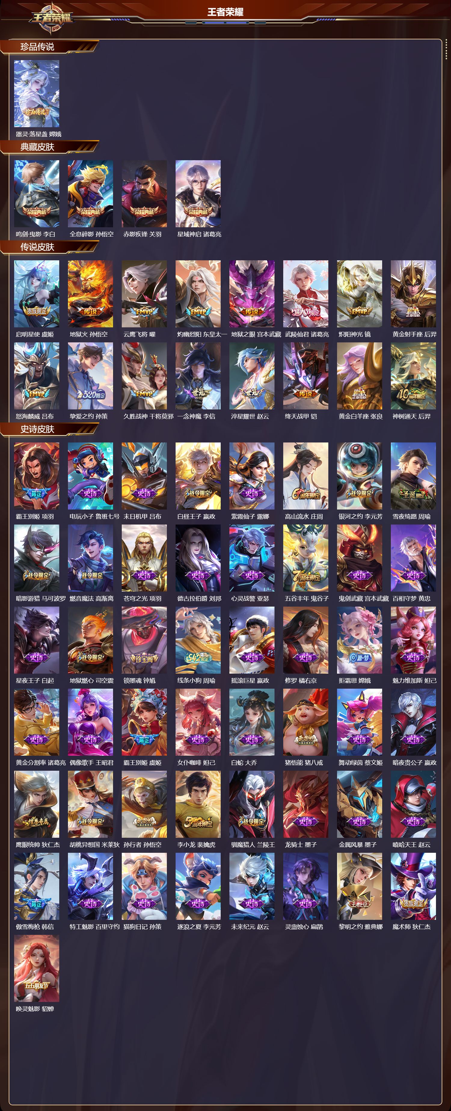 WZCMW4245698王者荣耀账号详情图6 WZCMW4245698王者荣耀账号详情图6